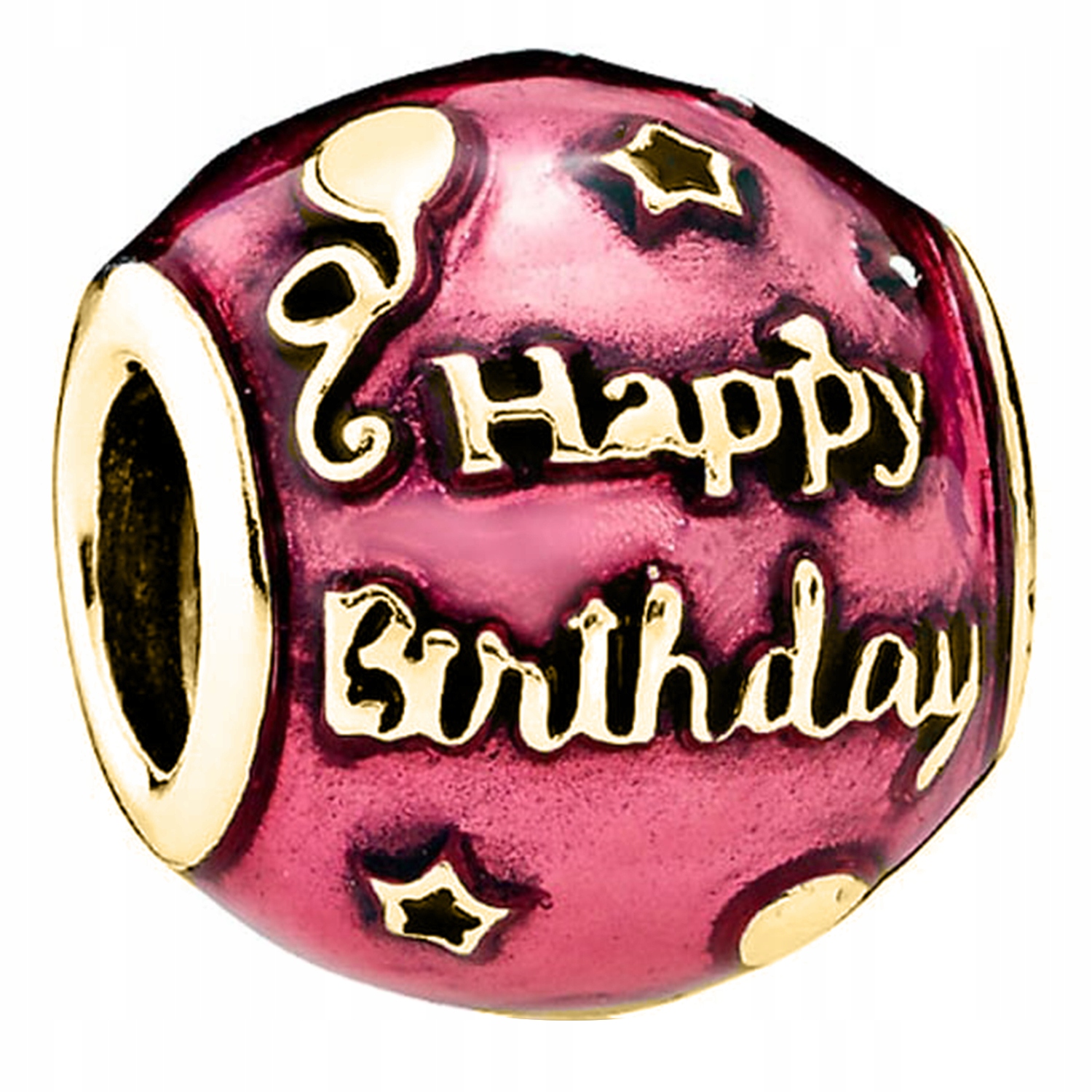 Zlaté přívěsky Happy Birthday You k narozeninám Birthday Stříbro 925