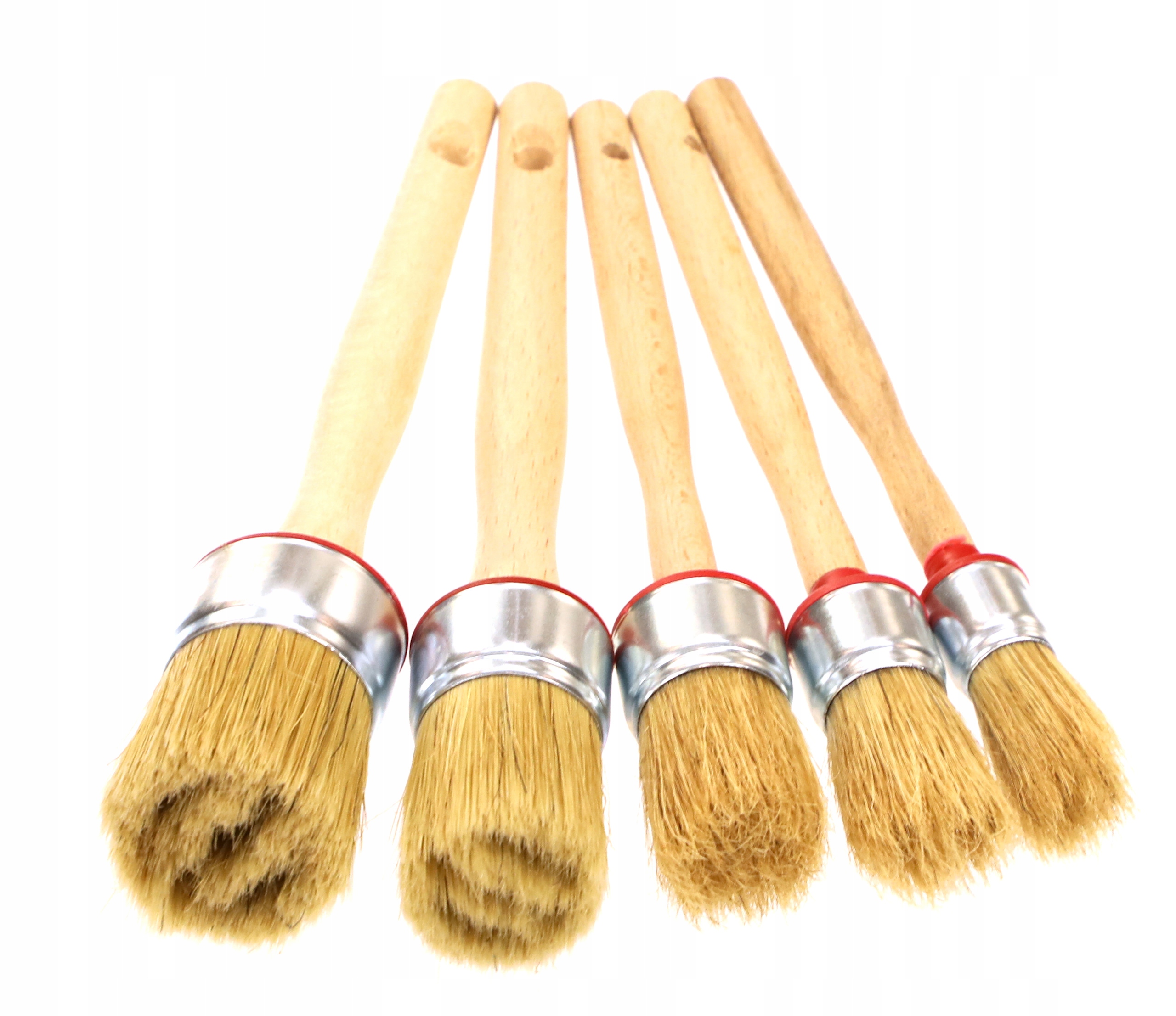 

Pędzel Pędzle Okrągły Zestaw 5 Sztuk Pierścieniowy