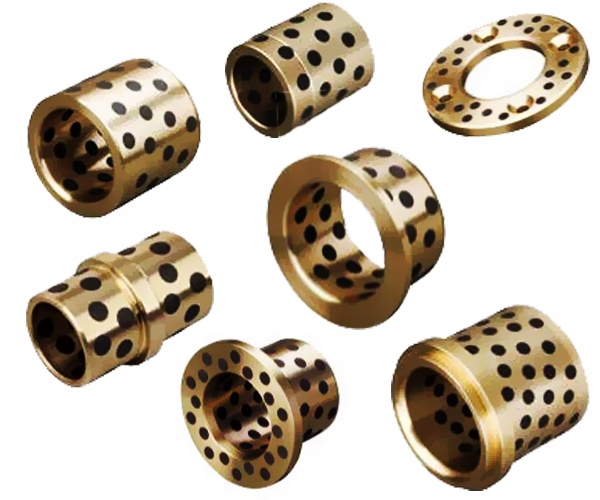 TULEJA ŚLIZGOWA Z BRĄZU Z GRAFITEM EB65 ŁOŻYSKO BRĄZ JDB TULEJKA 45x55x50 Marka inny