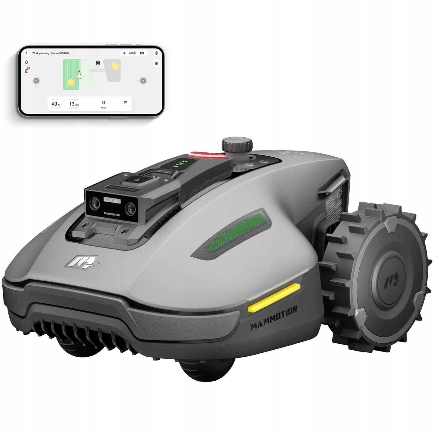 Mammotion Yuka Mini 800 Robot koszący Gps Kosiarka do trawy Rtk Bez kabla