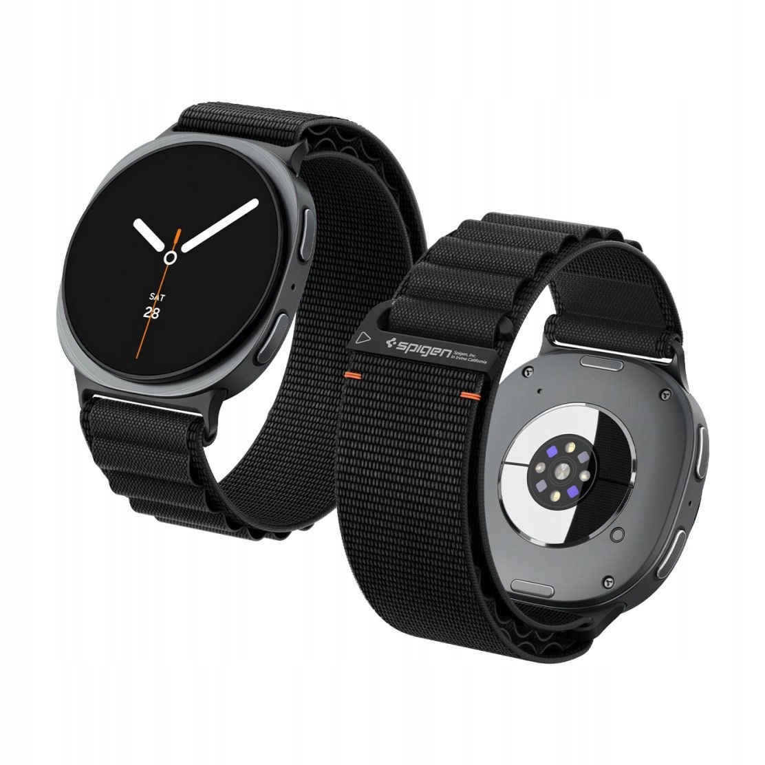 Pasek do Samsung Watch 8 9 Classic 40/44/46 mm Spigen WBF1 czarny