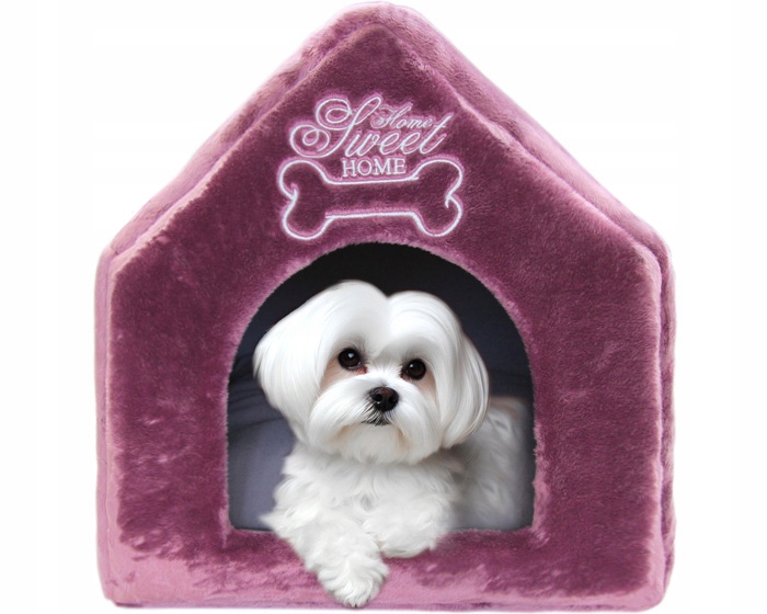 Levně Pelíšek domeček pro psa bouda pro malého psa dům bouda potah kotec pes