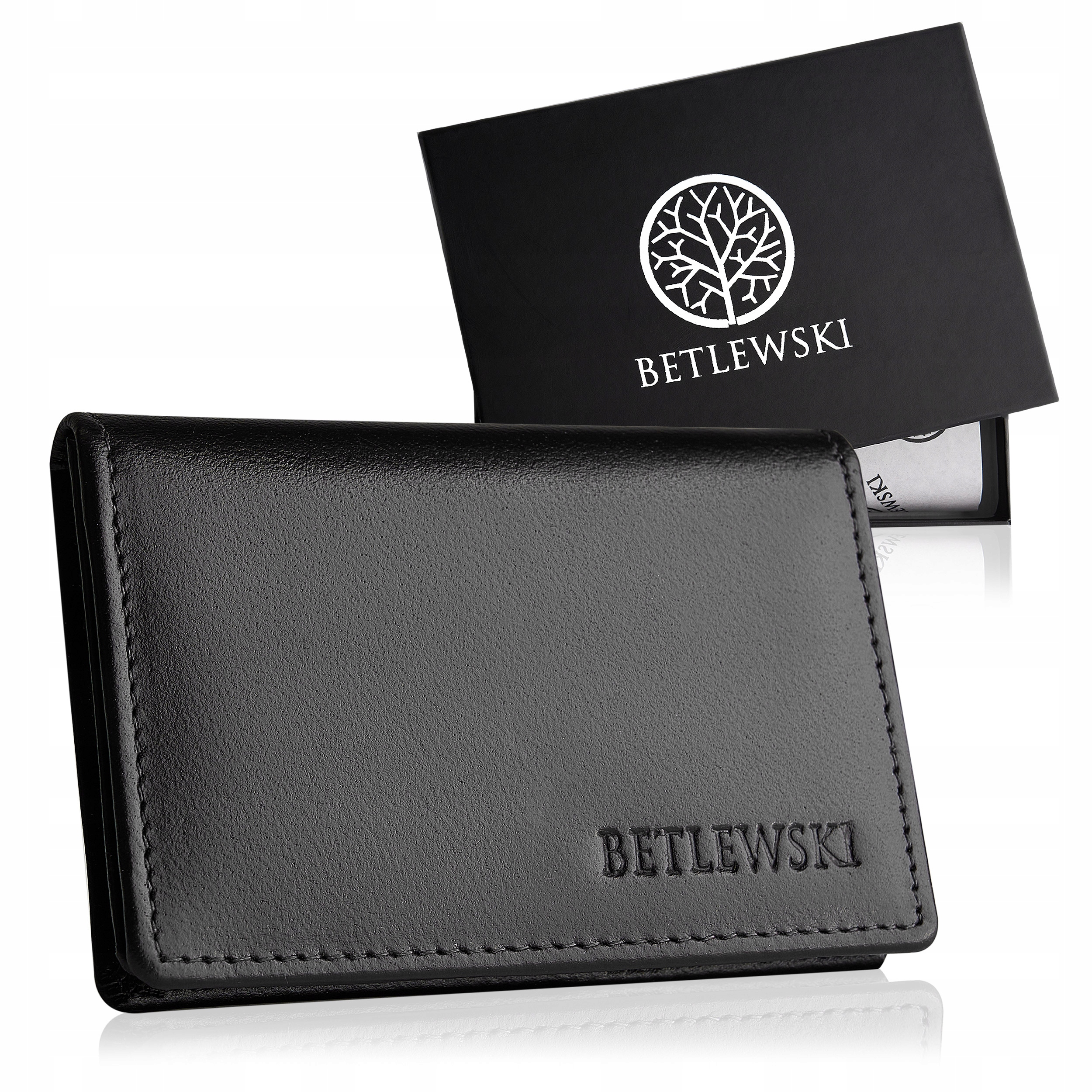

Betlewski etui karty dokumenty bilon na zatrzask