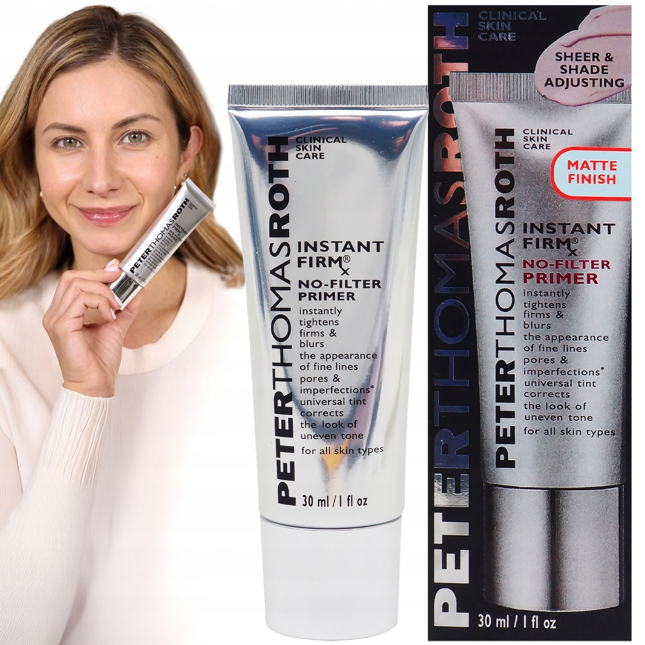 Napínací Báze Vyhlazující Fluid Primer No-filter Peter Thomas Roth 30 ml