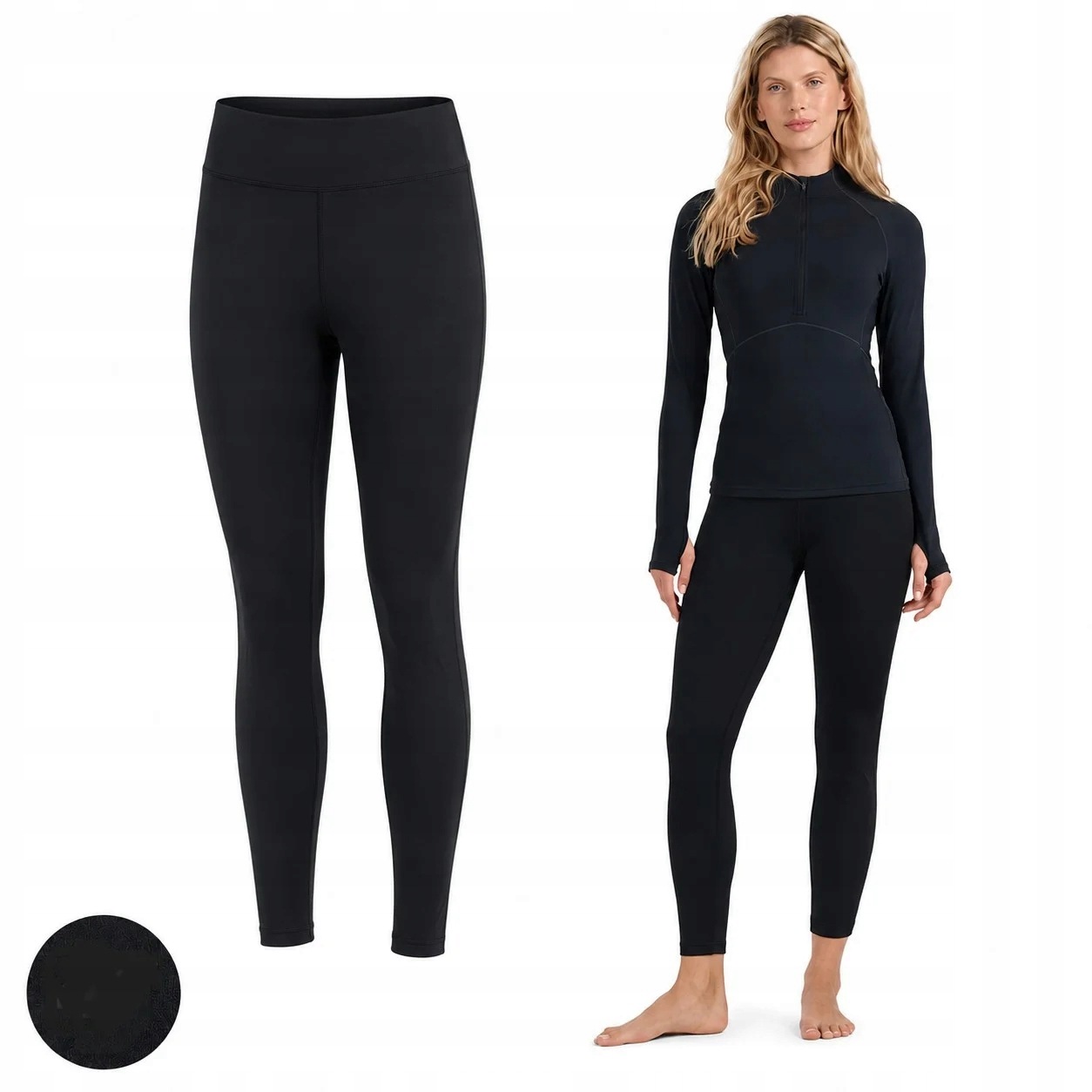 Bielizna termiczna 4F ubruf099 legginsy damskie ocieplane sport M