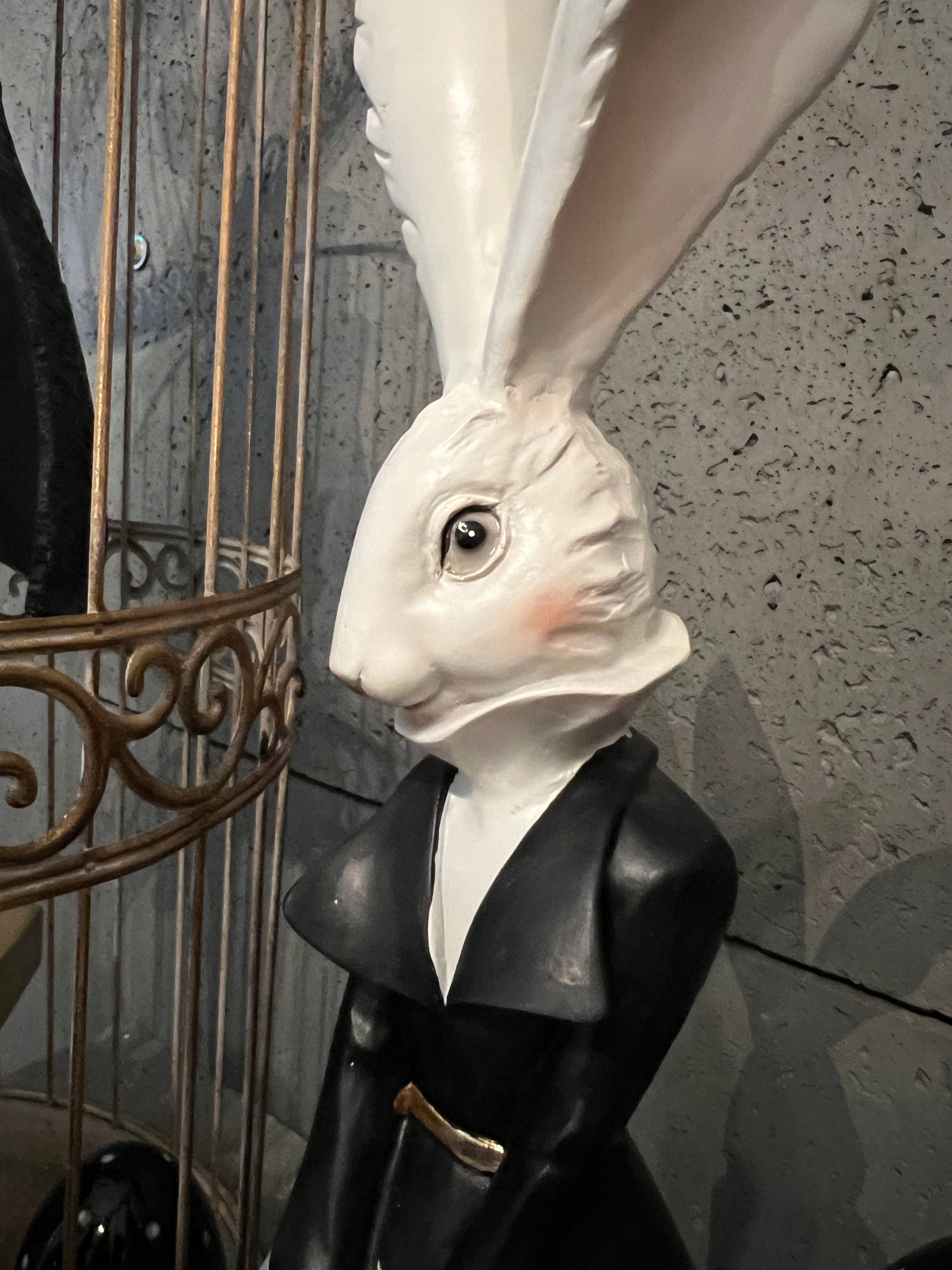 FIGURKA WIELKANOCNA ZAJĄC KRÓLIK WIELKANOCNY Wysokość produktu 47 cm