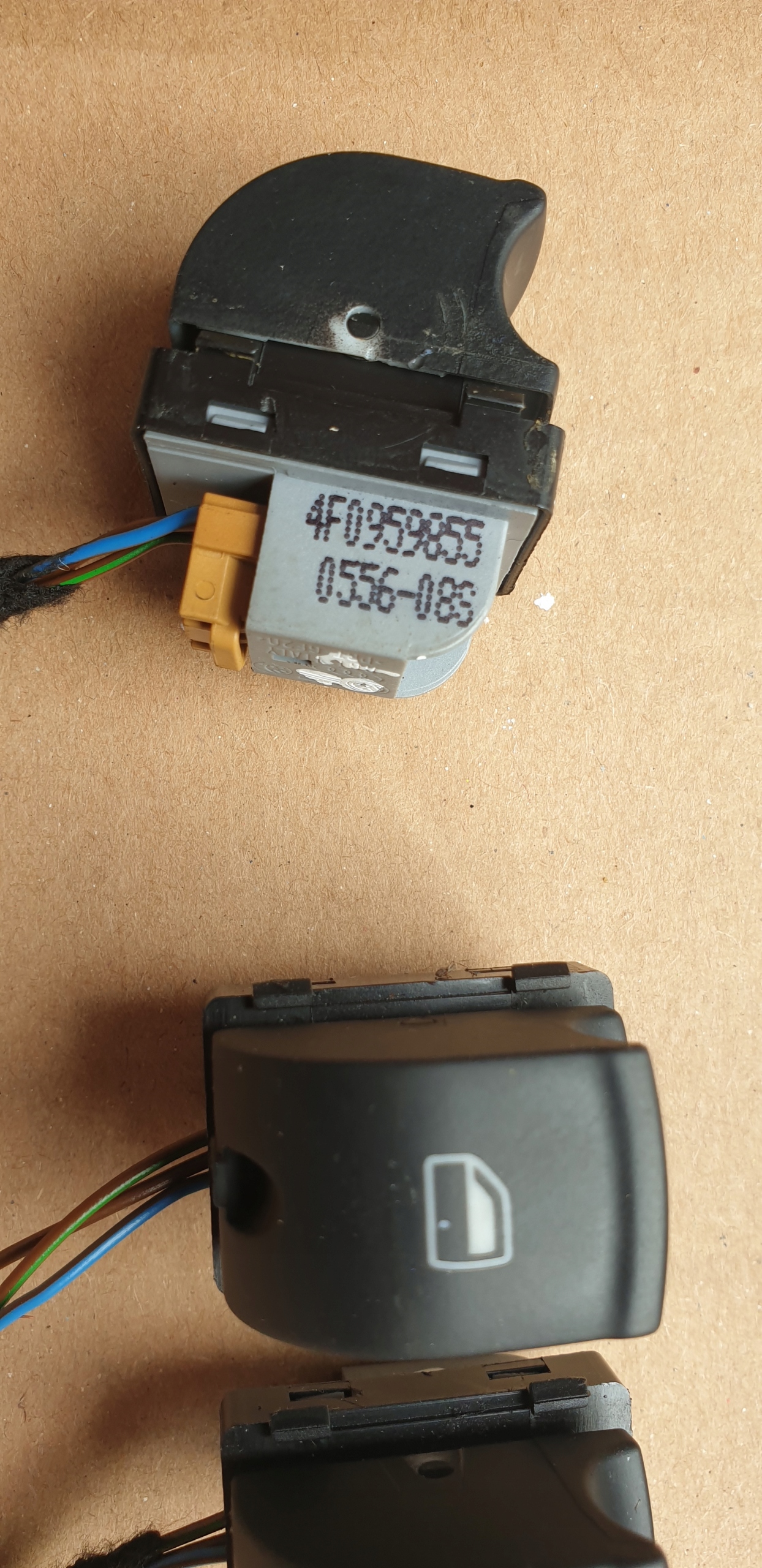 window control switch AUDI A3 8P 2003- 4F0959855