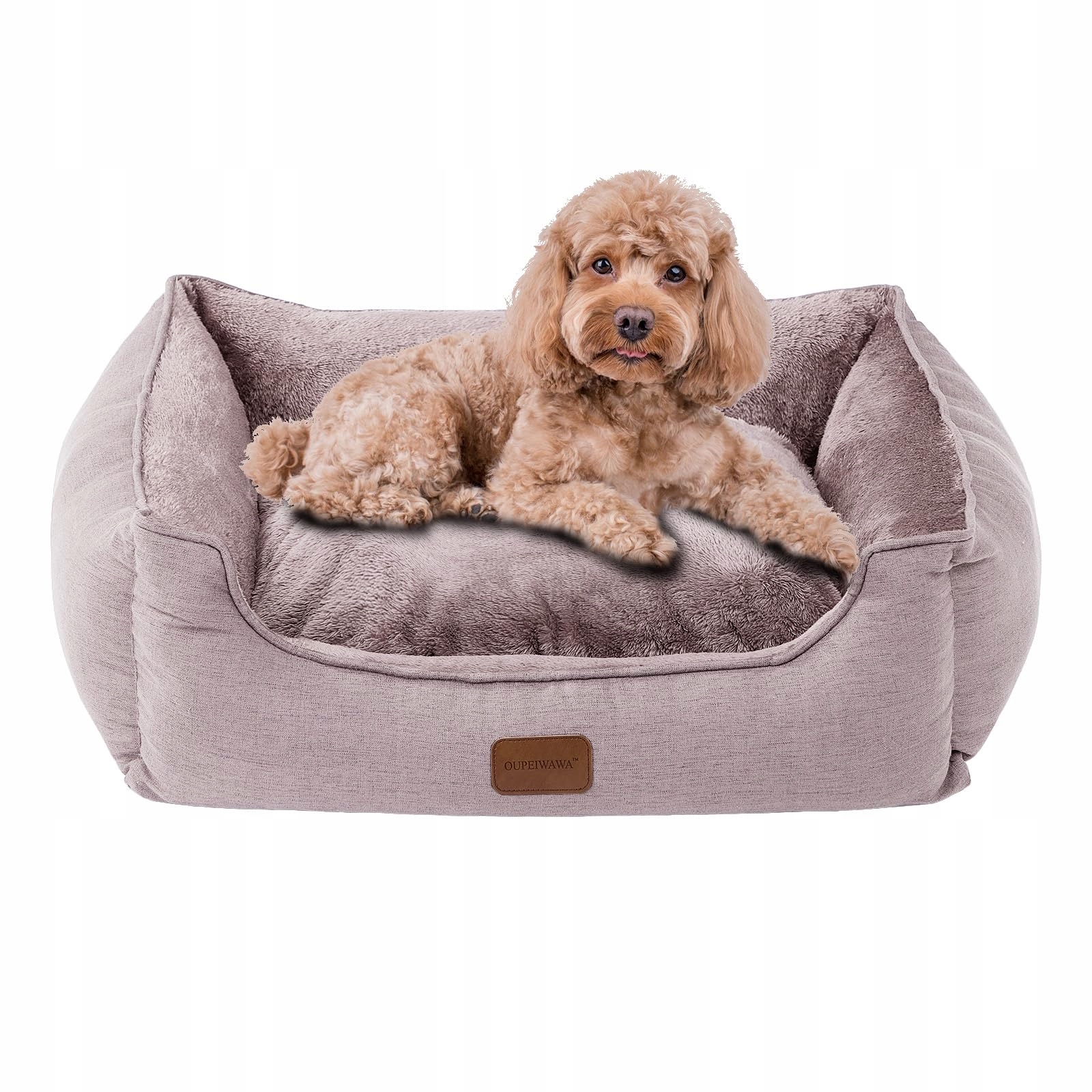 Levně Oupeiwawa Pelíšek pro malé a střední psy 52x41x16 cm
