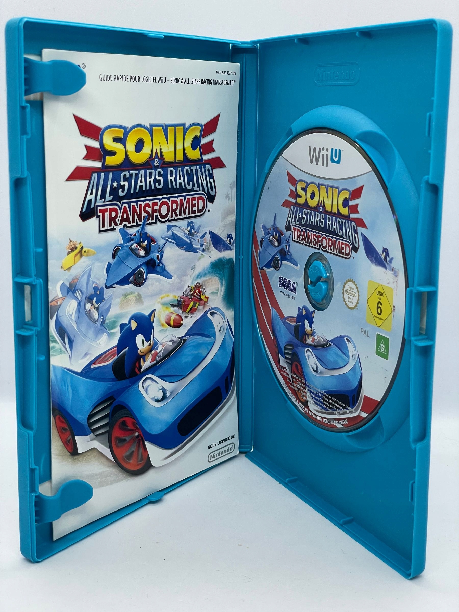Gra Sonic All Stars Racing Transformed Wii U Tematyka wyścigi