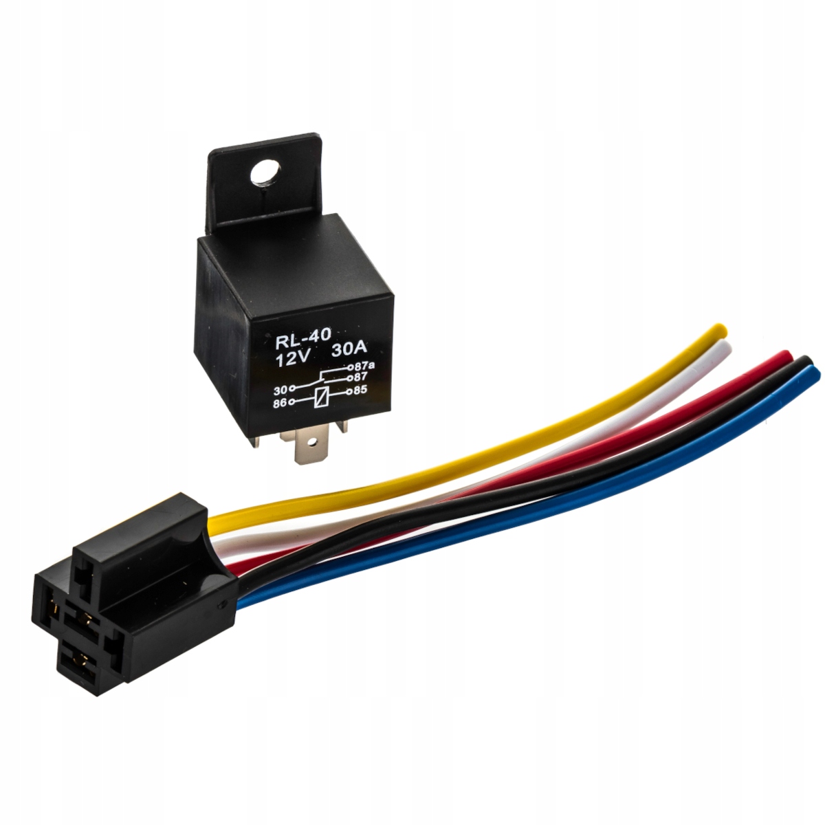 

Przekaźnik uniwersalny RL-40 12V 30A