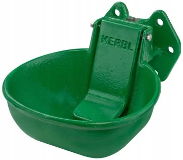 Litinová misková napáječka pro skot a koně typ PM-5 2L olivová Kerbl