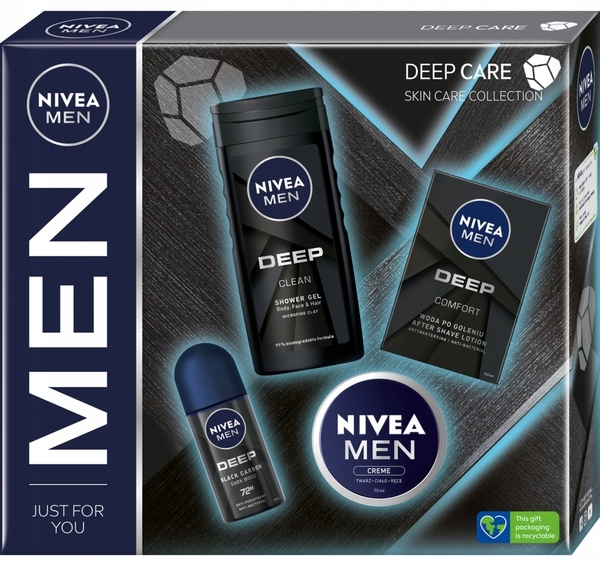 NIVEA MEN ZESTAW PREZENTOWY DEEP CARE DLA MĘŻCZYZN