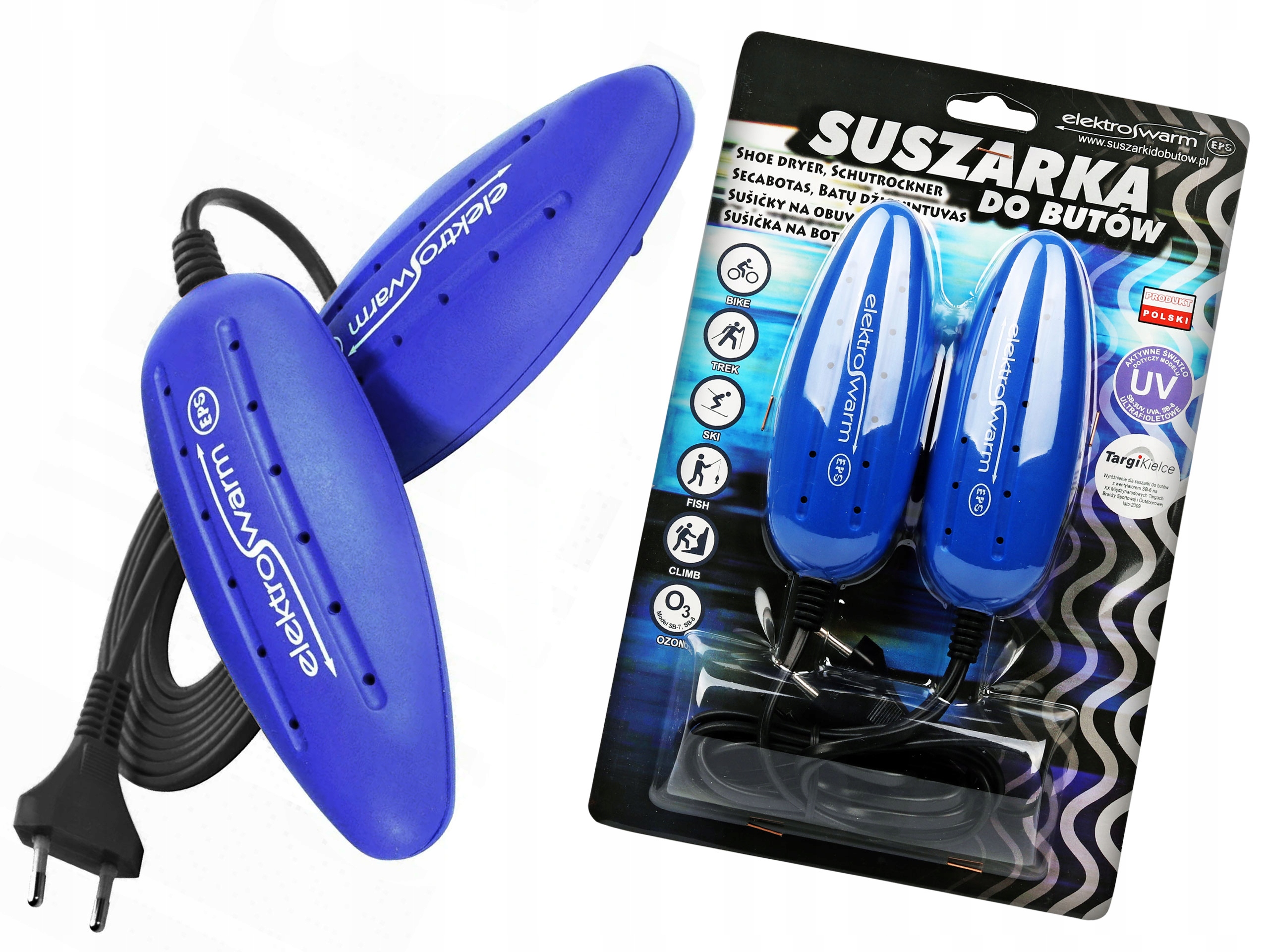 

Niezawodna Suszarka Grzałka Do Butów Niebieska 8W