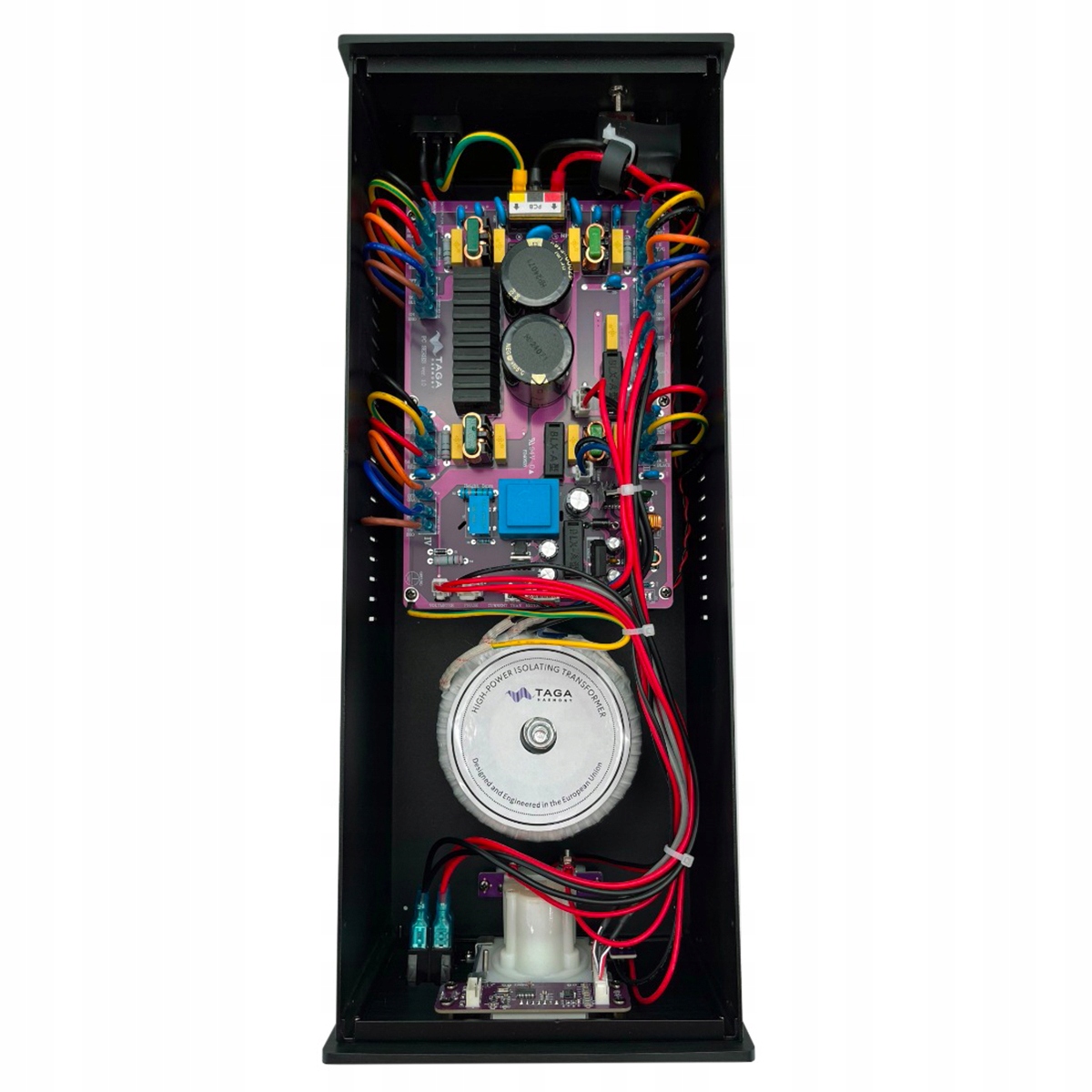 TAGA Harmony PC-8000DC Kondycjoner zasilania DC Bloker FILTR USB CZARNY Kod producenta PC-8000DC-BLK