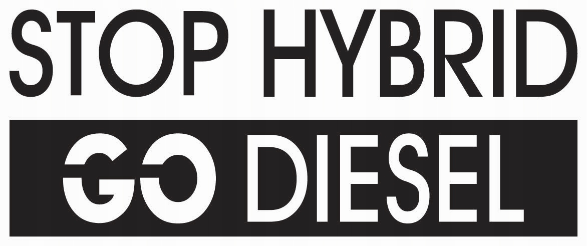 

Naklejka Stop Hybrid Go Diesel 30cm _kolory