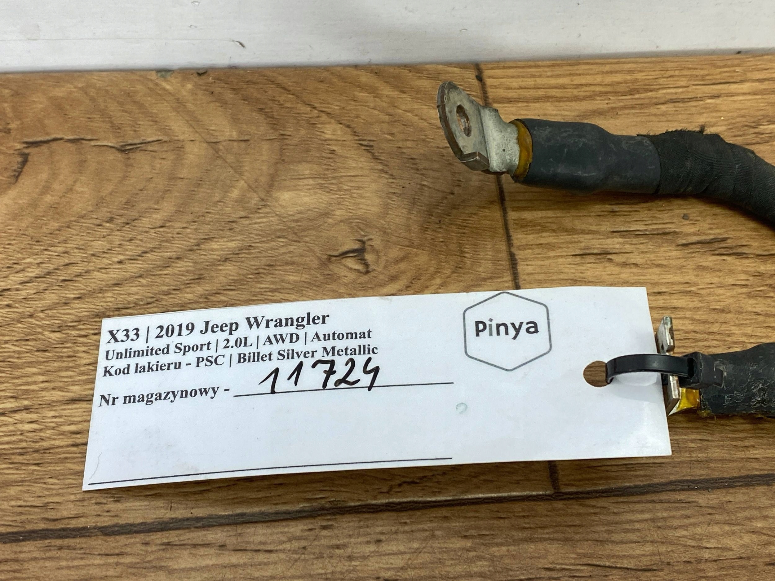 bundle electrical wiring masowy masa Jeep Wrangler JL 2018+