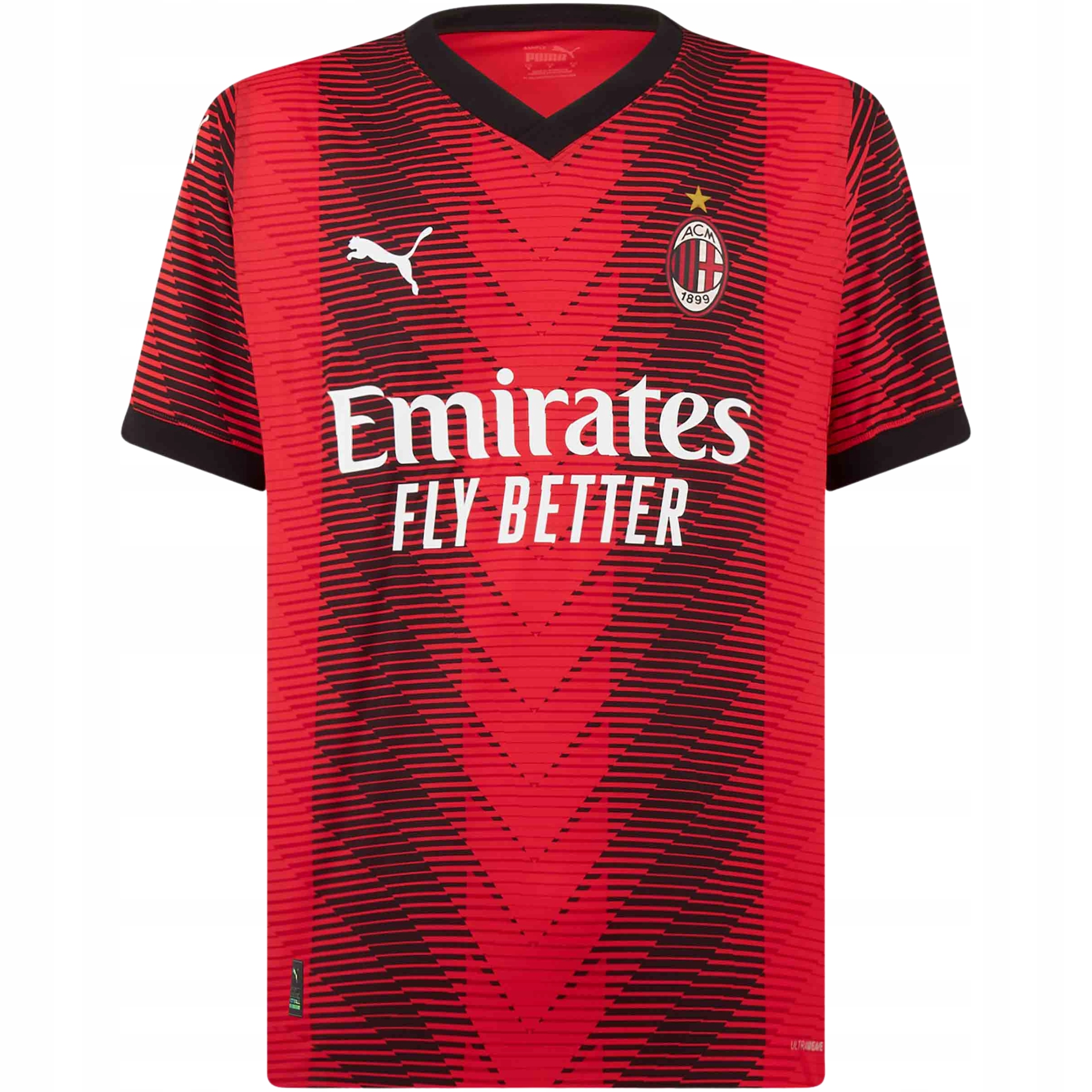 Ac Milan Zápasové tričko 23/24 Puma Authentic Acm Home Oficiální produkt L