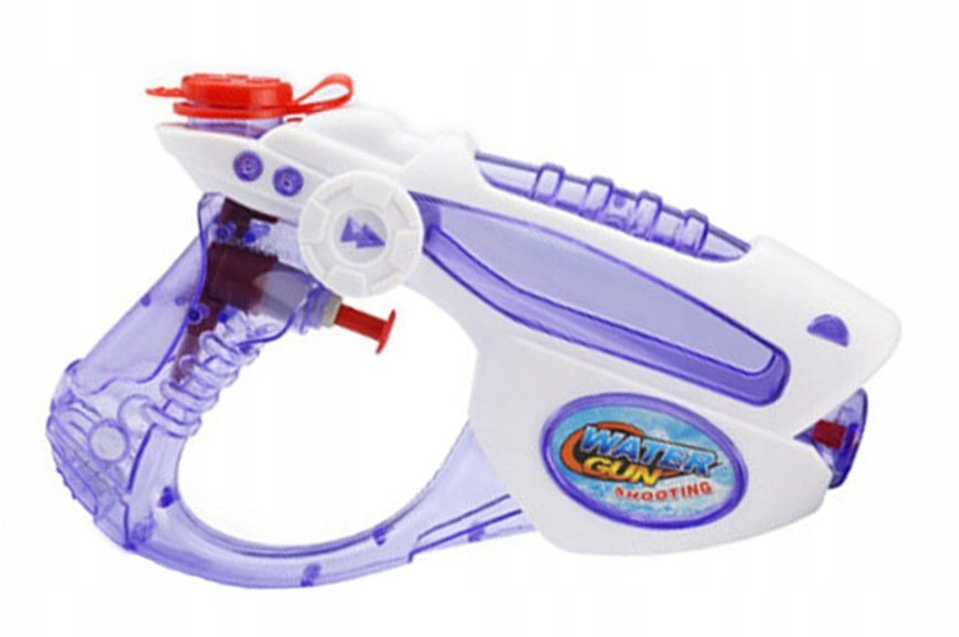 

Pistolet Na Wodę Sikawka przezroczysty Poręczny