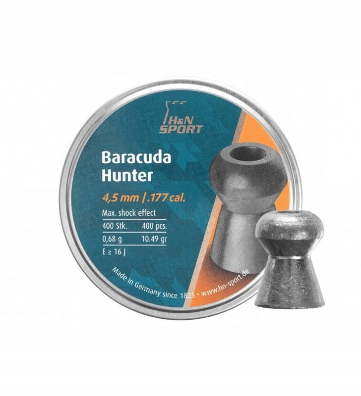 Śrut H&n Baracuda Hunter 4,5mm 400sztuk