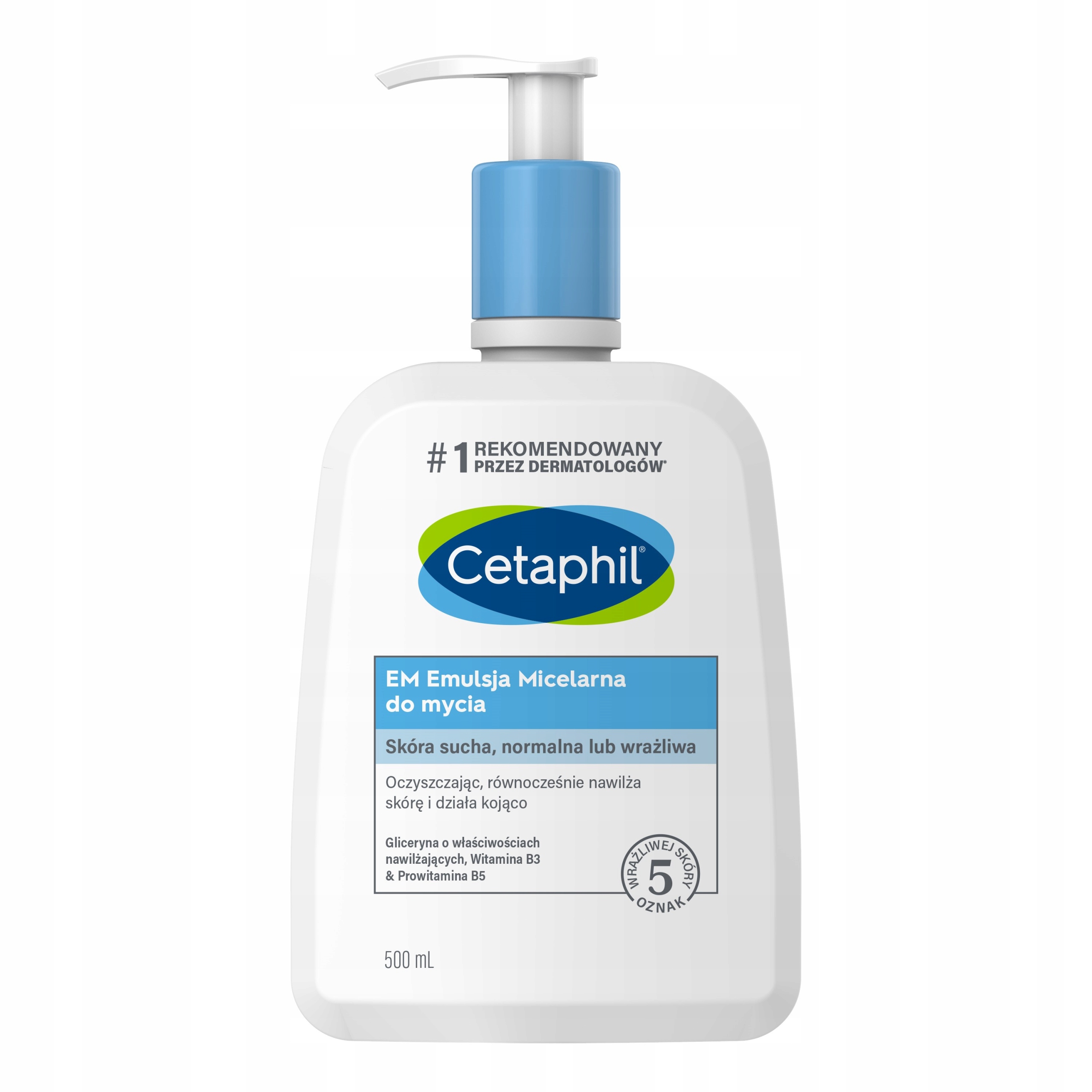 

Cetaphil Em Emulsja Micelarna do mycia 500 ml