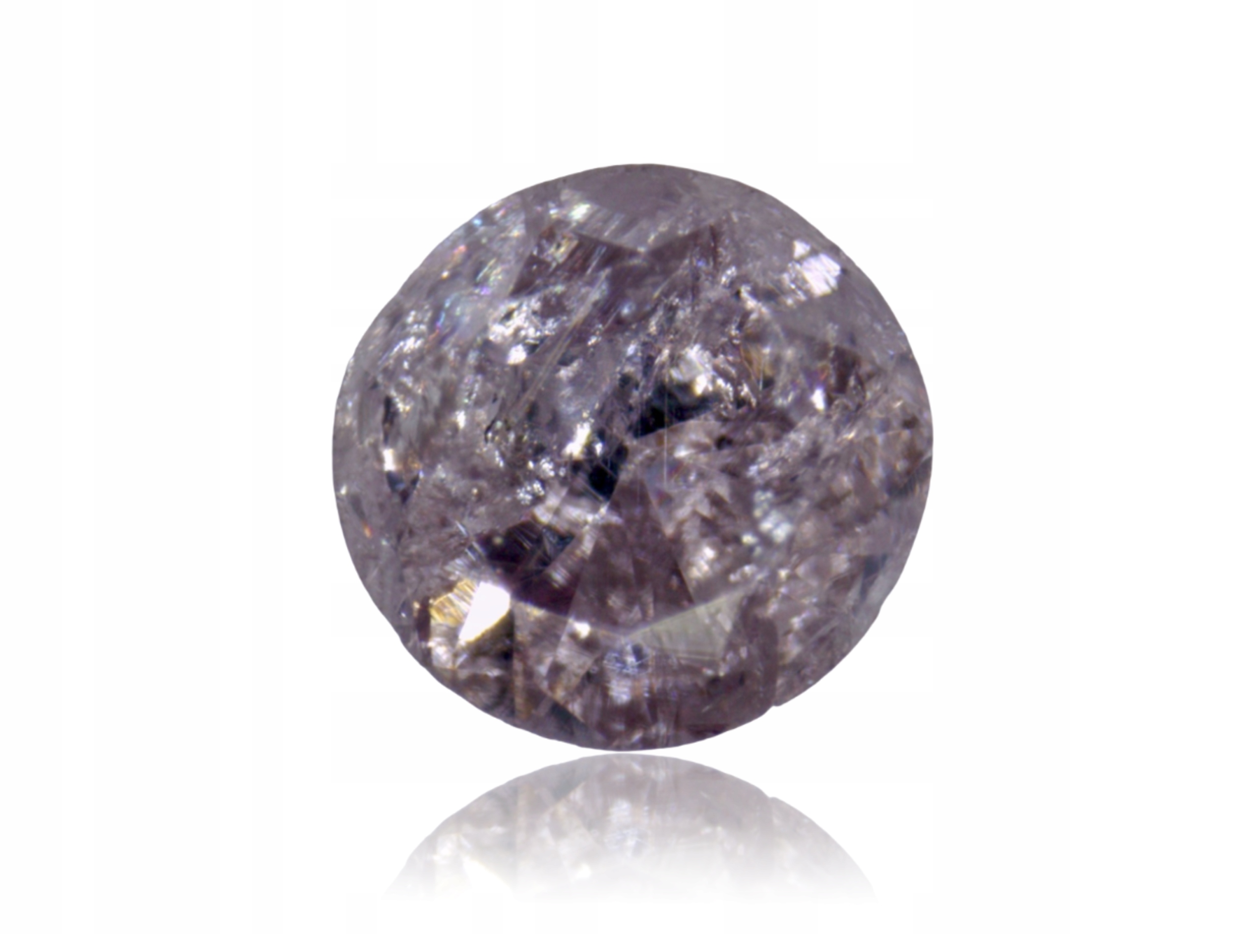 Přírodní Diamant 0.03ct Hnědý Briliant I3 eCertifikát Wbd