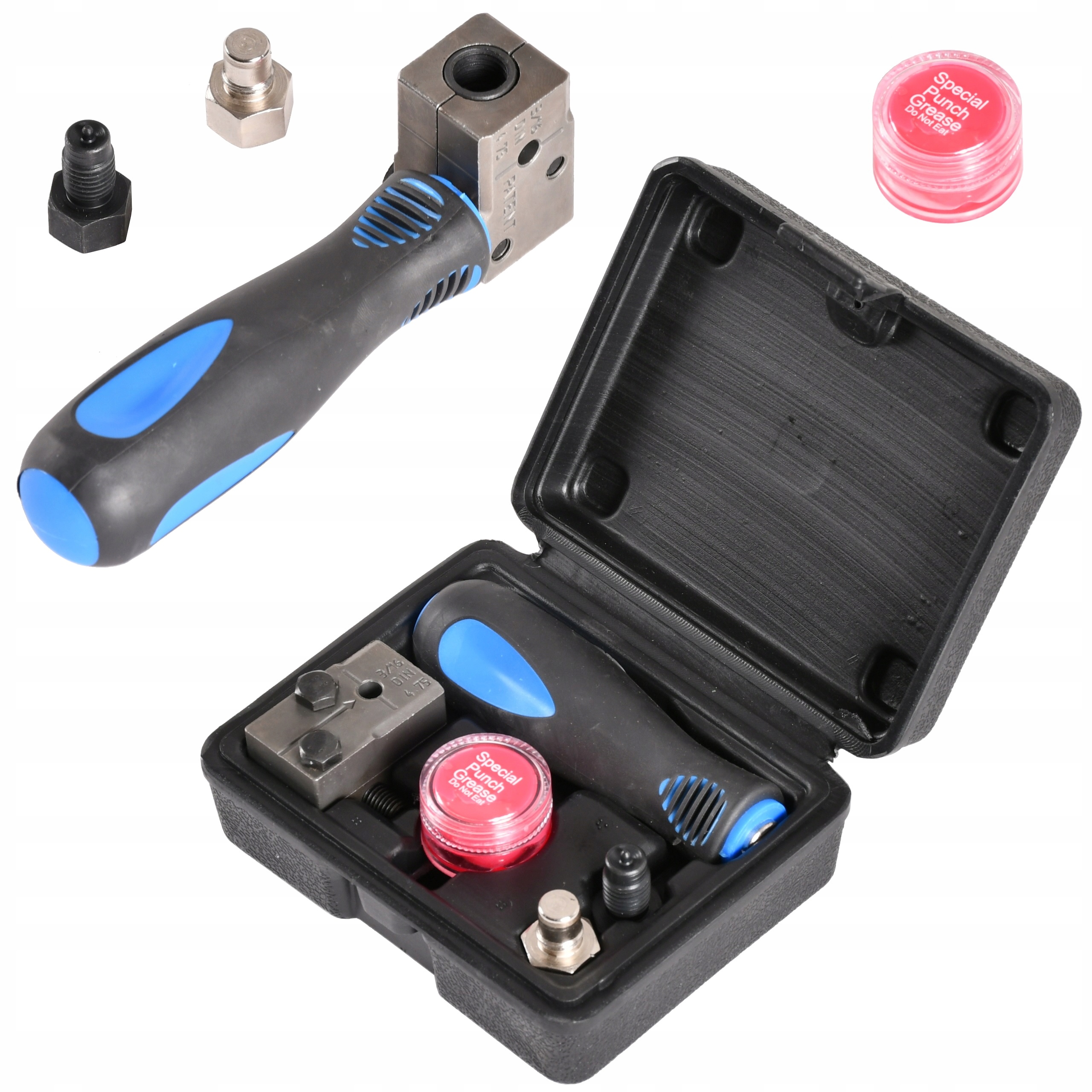 PRASKA DO ZARABIANIA PRZEWODÓW HAMULCOWYCH ZESTAW