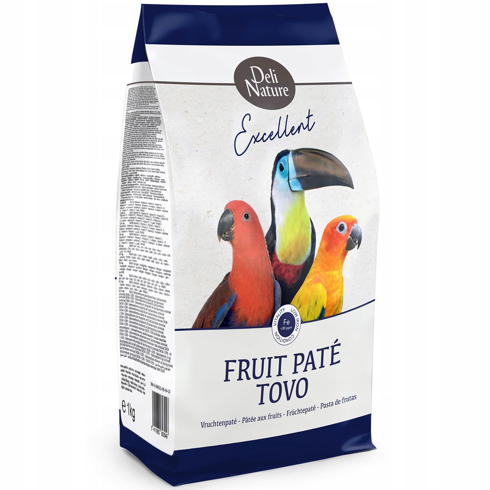 Levně Krmivo Pro Okrasné Ptáky Vitamíny Směs Pro Ptáky 750 G