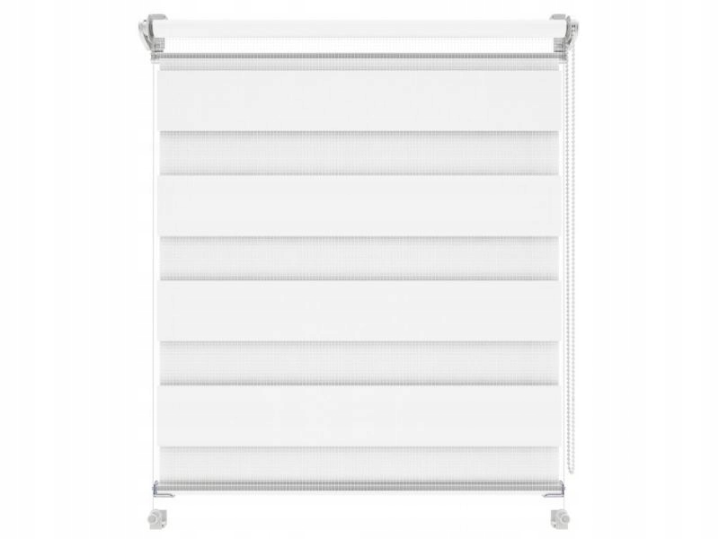 

Roleta Dzień I Noc Biała Z Napinaczem 128x140