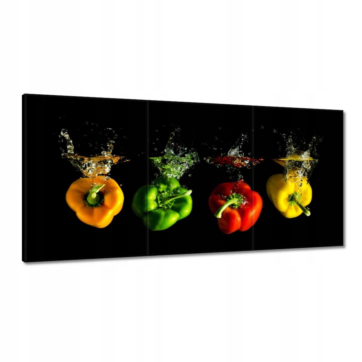 Obrazy 180x90 Farebné papriky