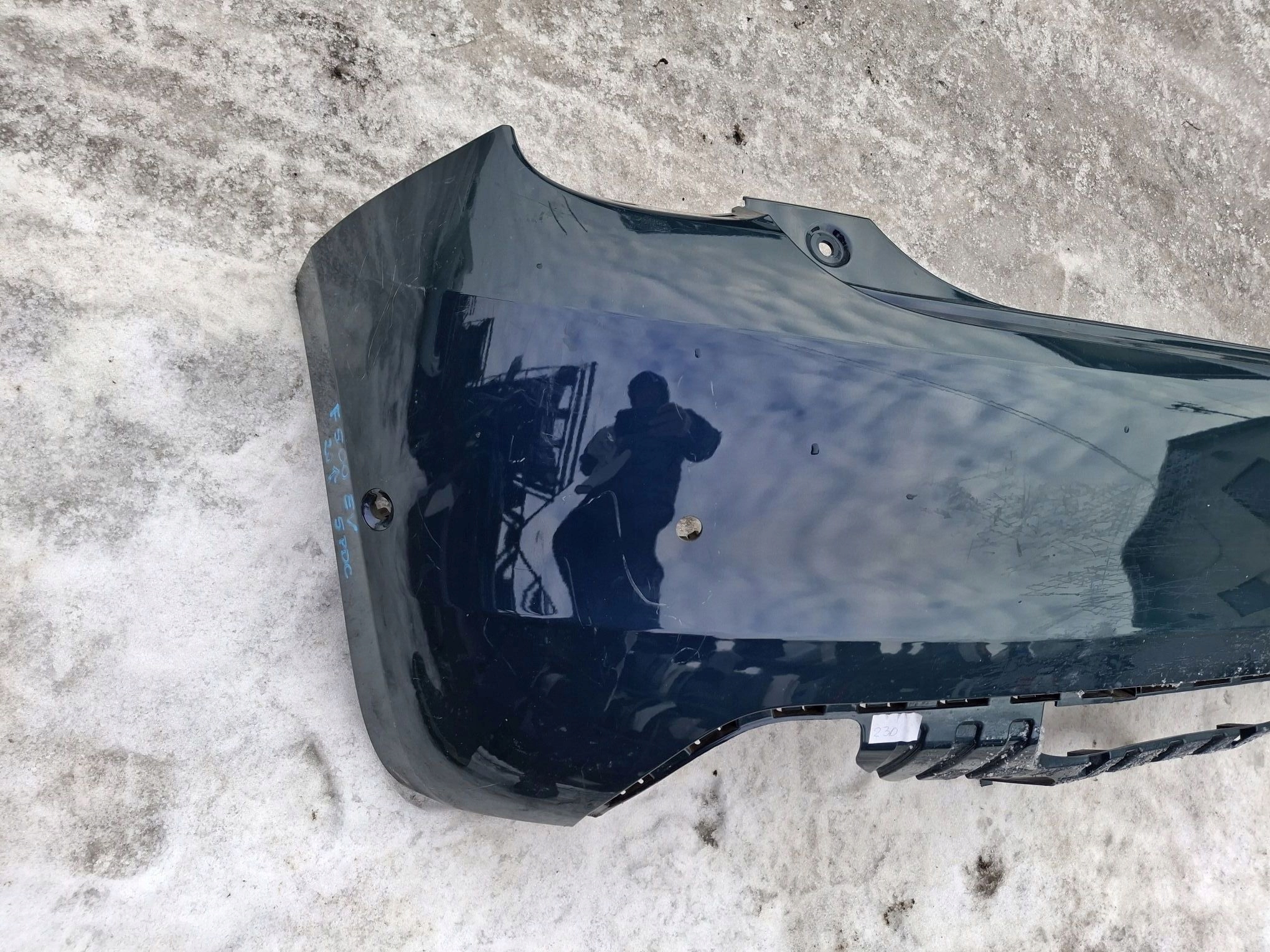 bumper rear FIAT 500e II 500 E II 2020R->