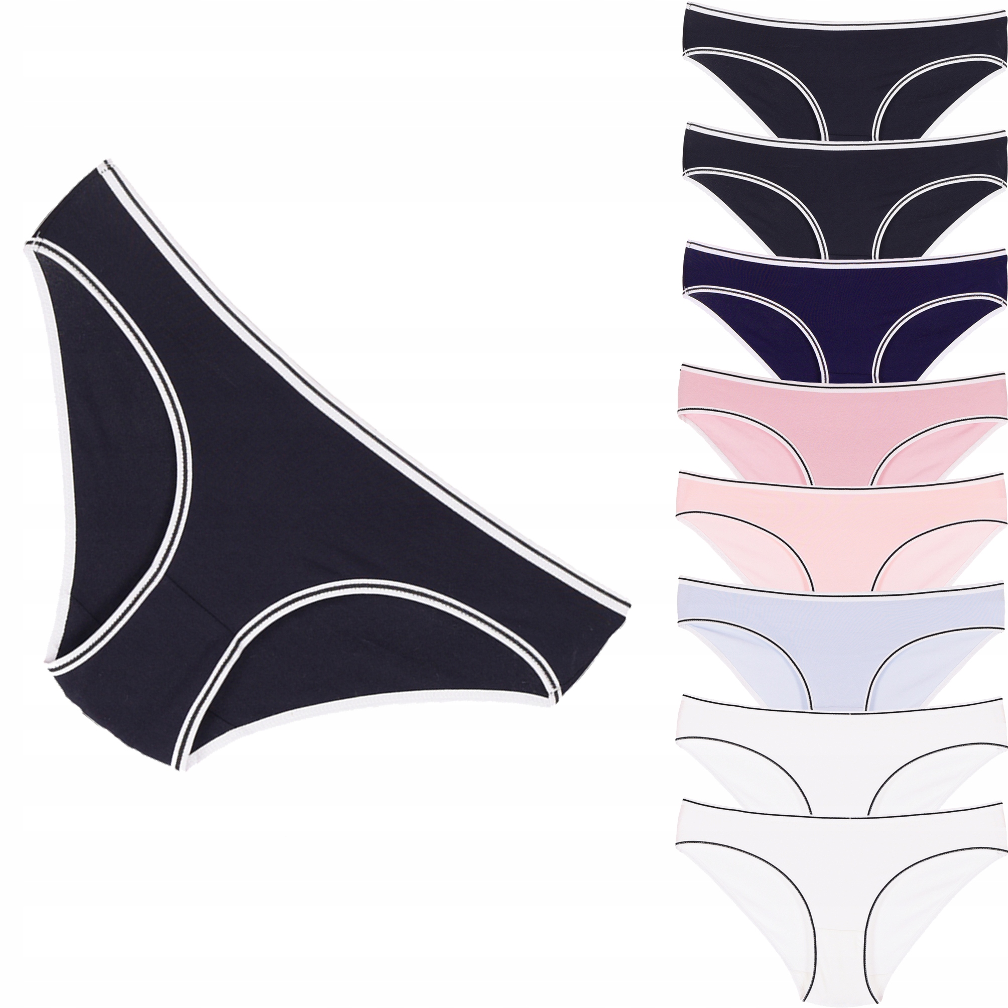 

Komplet Majtki damskie Figi Bawełniane Orirose