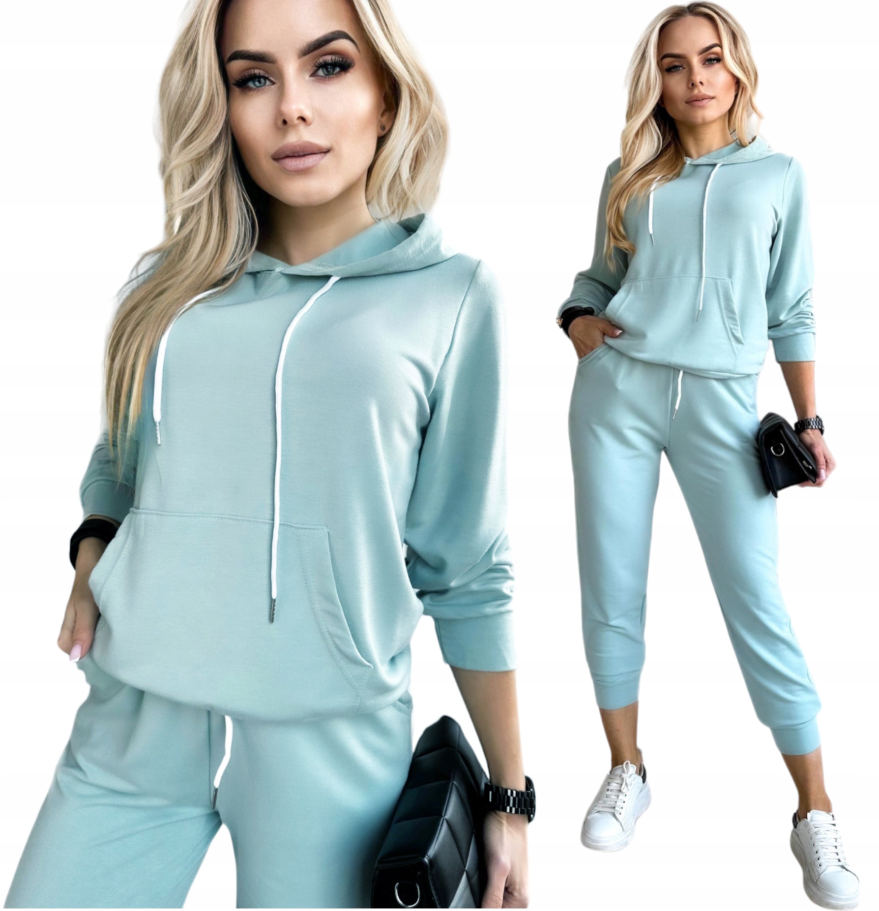 Modny Komplet Dresowy dres damski