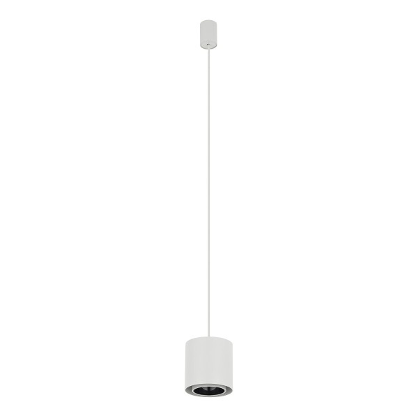 Nowodvorski závěsné stropní svítidlo lustr tuba Point Duo bílá 11510