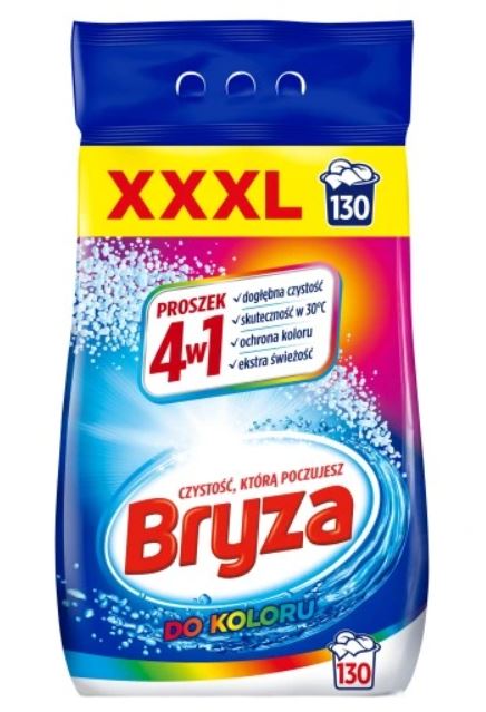 Levně Prací prášek na barvy Bryza 8,45 kg