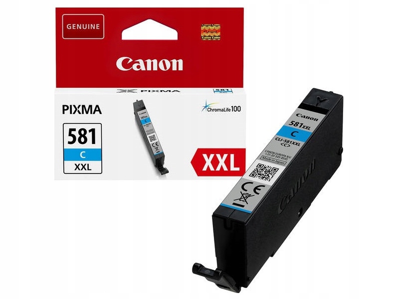 

Tusz Canon CLI-581 XXL Błękitny 11.7 ml 1995C001
