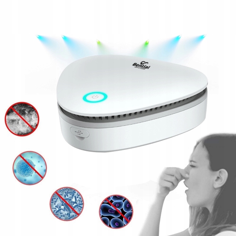 mobilny OZONATOR - zabija Zapachy Wirusy Bakterie Rodzaj inny