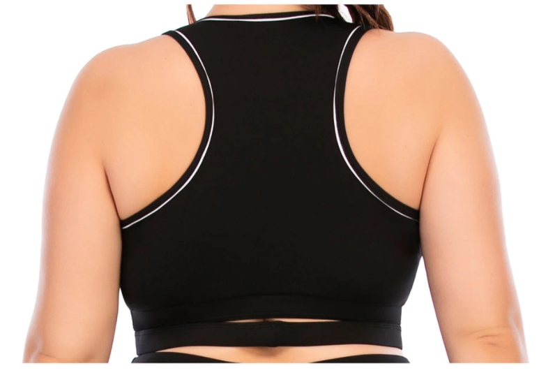 KOMPLET TOP SPODNIE LEGGINSY NA SIŁOWNIE PLUS SIZE Właściwości oddychające szybkoschnące