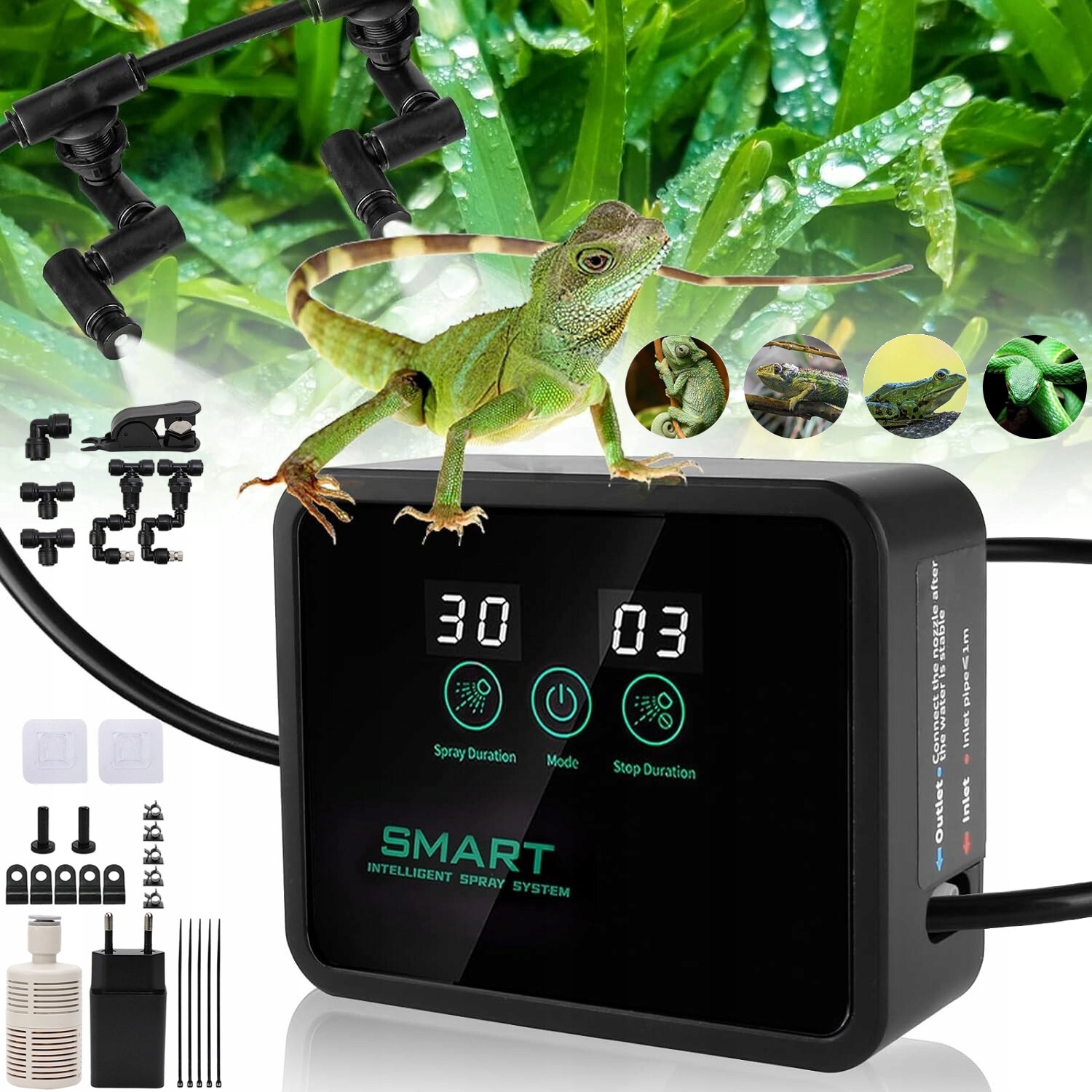 Levně Univerzální Energeticky Úsporný Automatický Zavlažovač 2 Režimy S LCD Časovačem