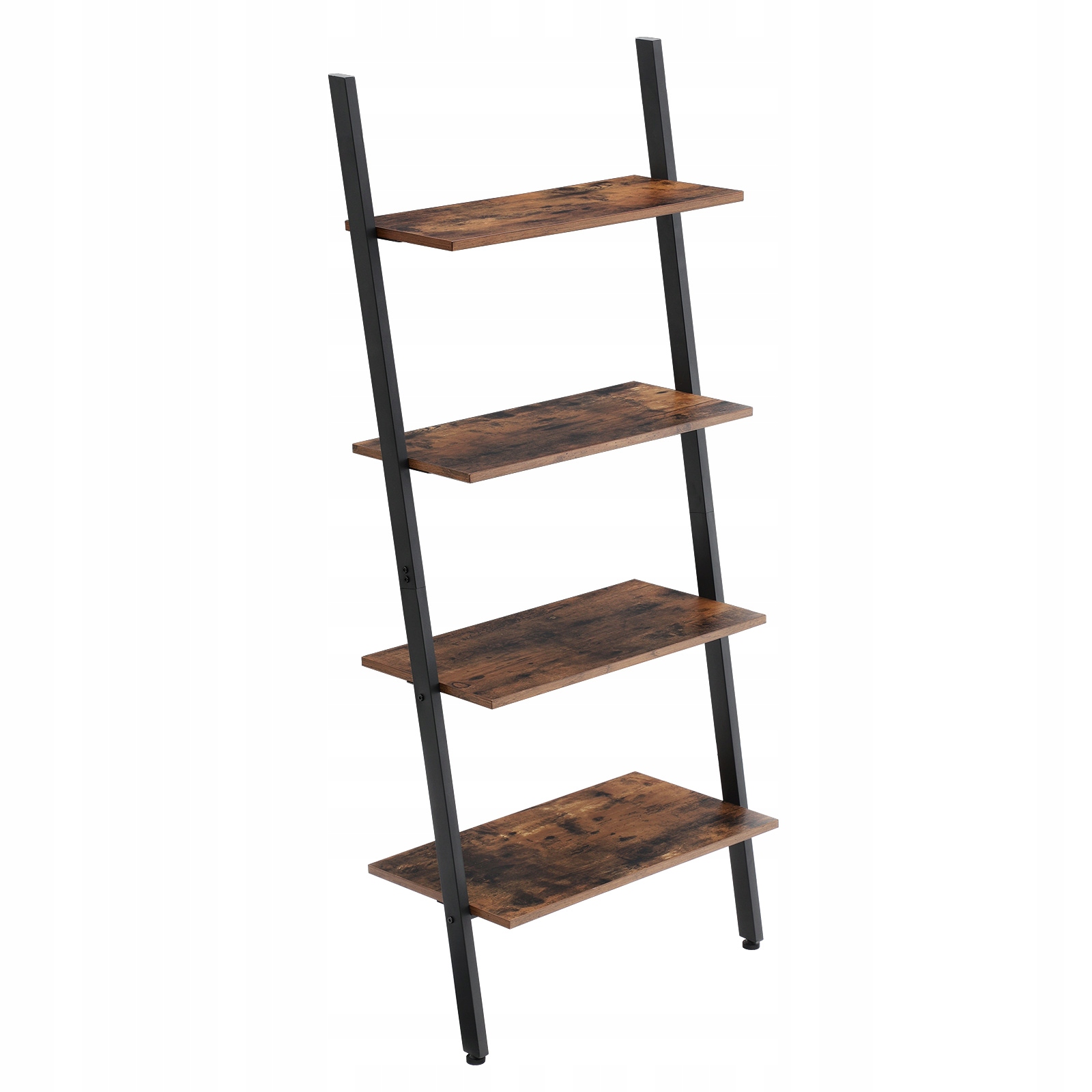 Regál Songmics 64x150x34 cm – odtiene hnedej, štýl loft, priestranný