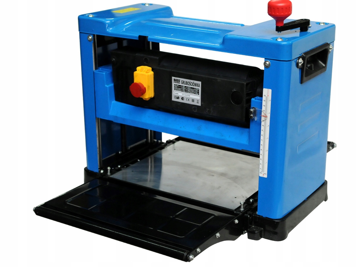 HEBLARKA + GRUBOŚCIÓWKA DO DREWNA DUŻY BLAT SOLIDNA BASS POLSKA Zasilanie sieciowe