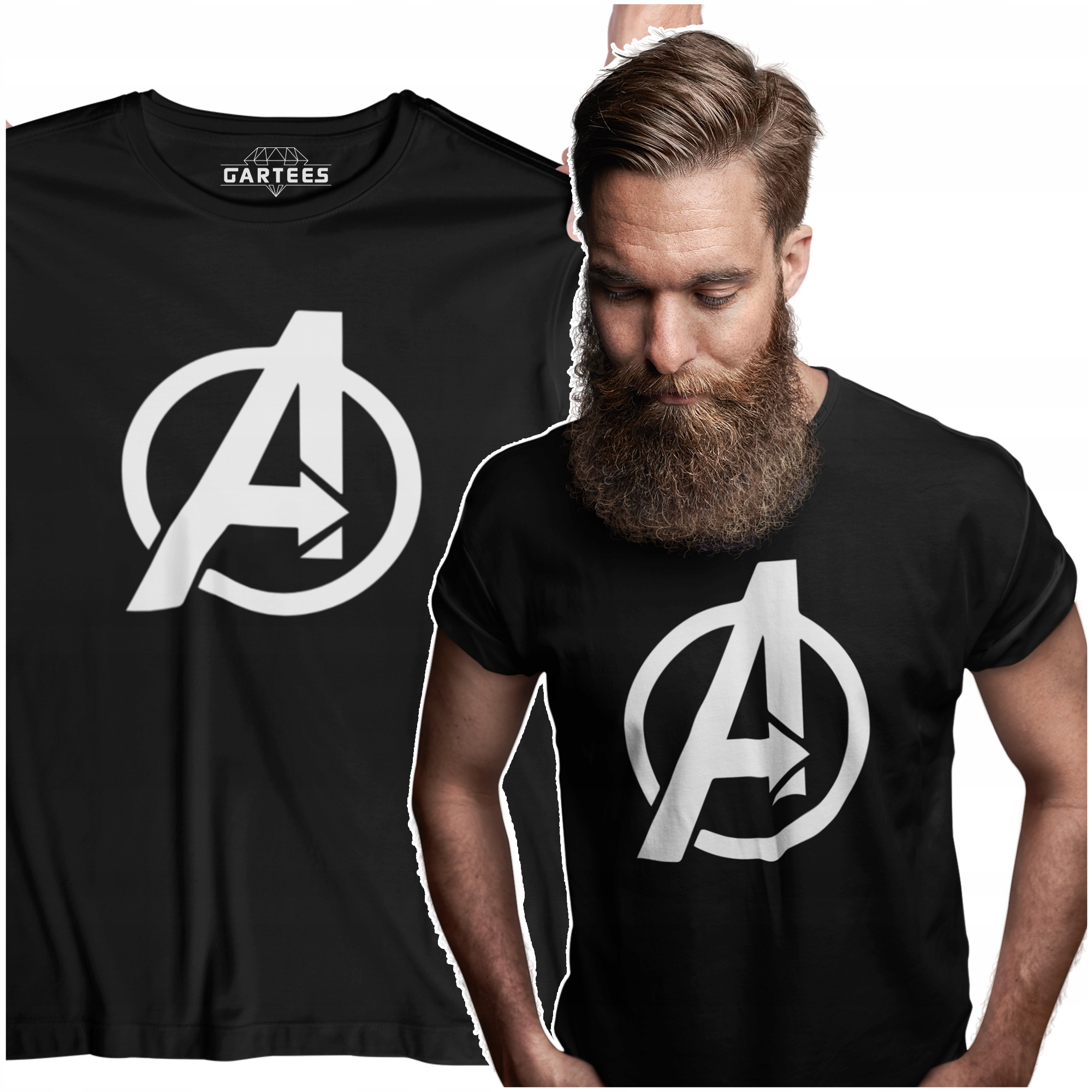 

Koszulka Męska Avengers Kapitan Ameryka Endgame