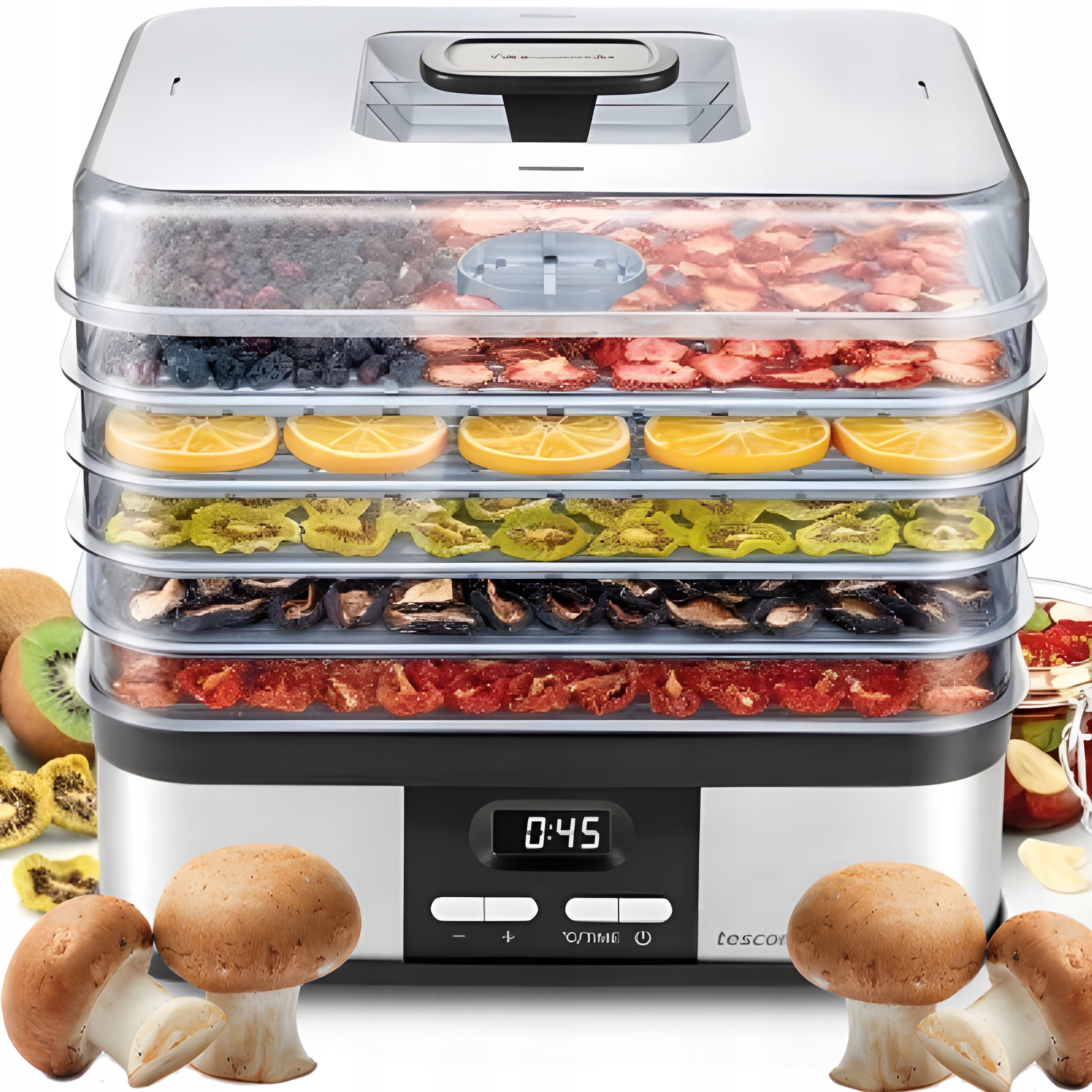 TESCOMA MOCNA SUSZARKA DO OWOCÓW GRZYBÓW ŻYWNOŚCI