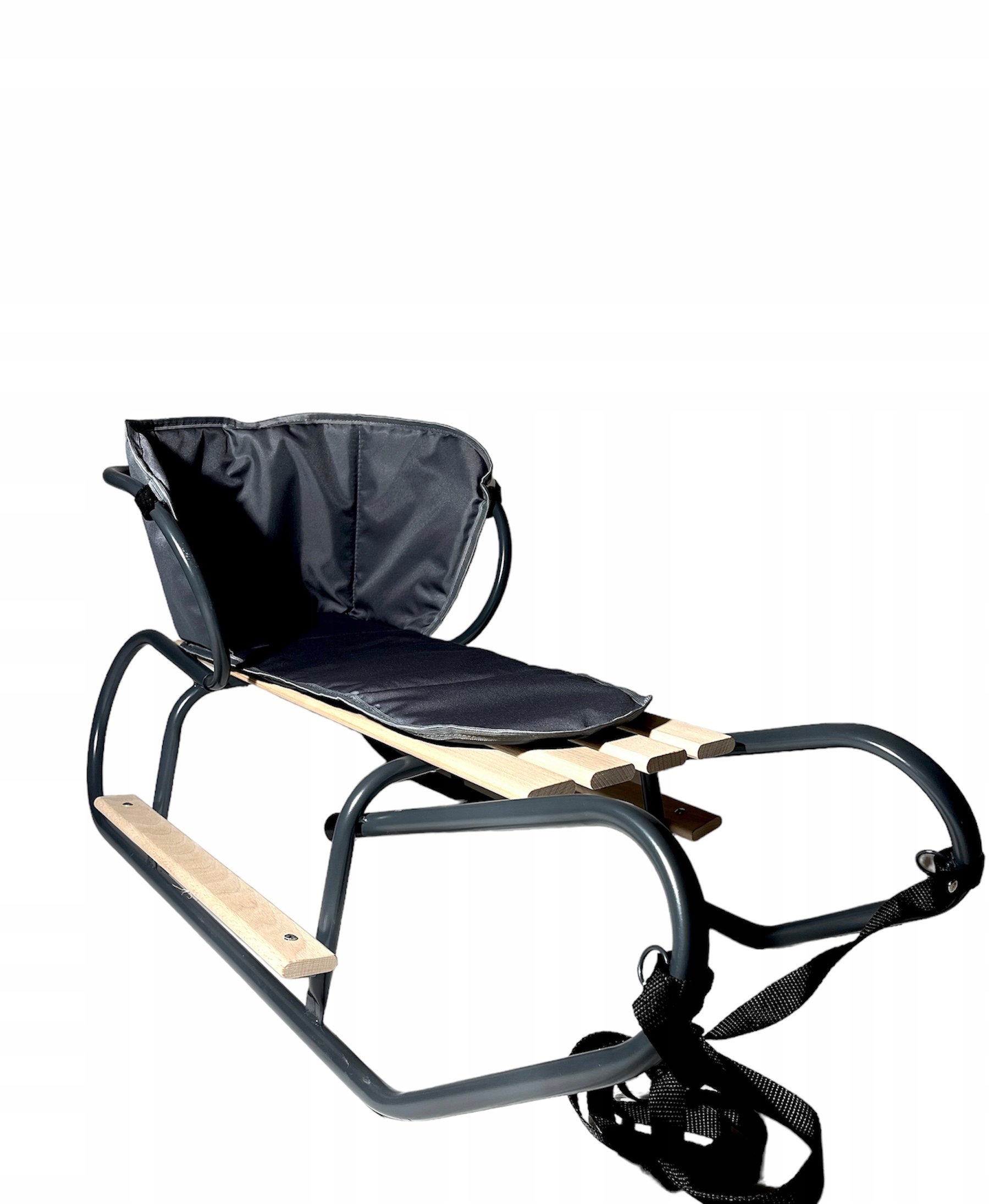 METALOWE SANKI Z MATERACEM, OPARCIEM I PODNÓŻKAMI