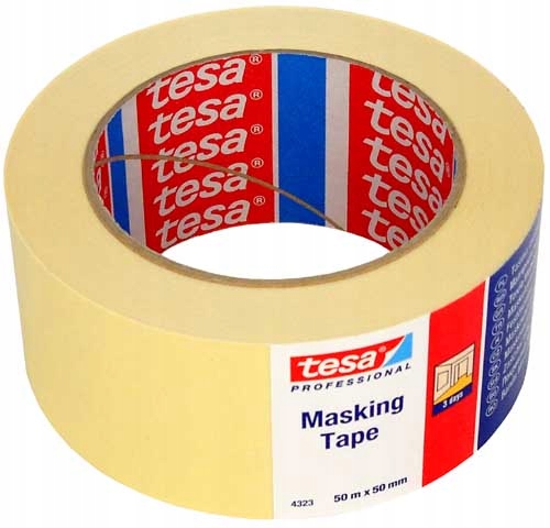 

Taśma Papierowa Maskująca Tesa Malarska 50mm 50m