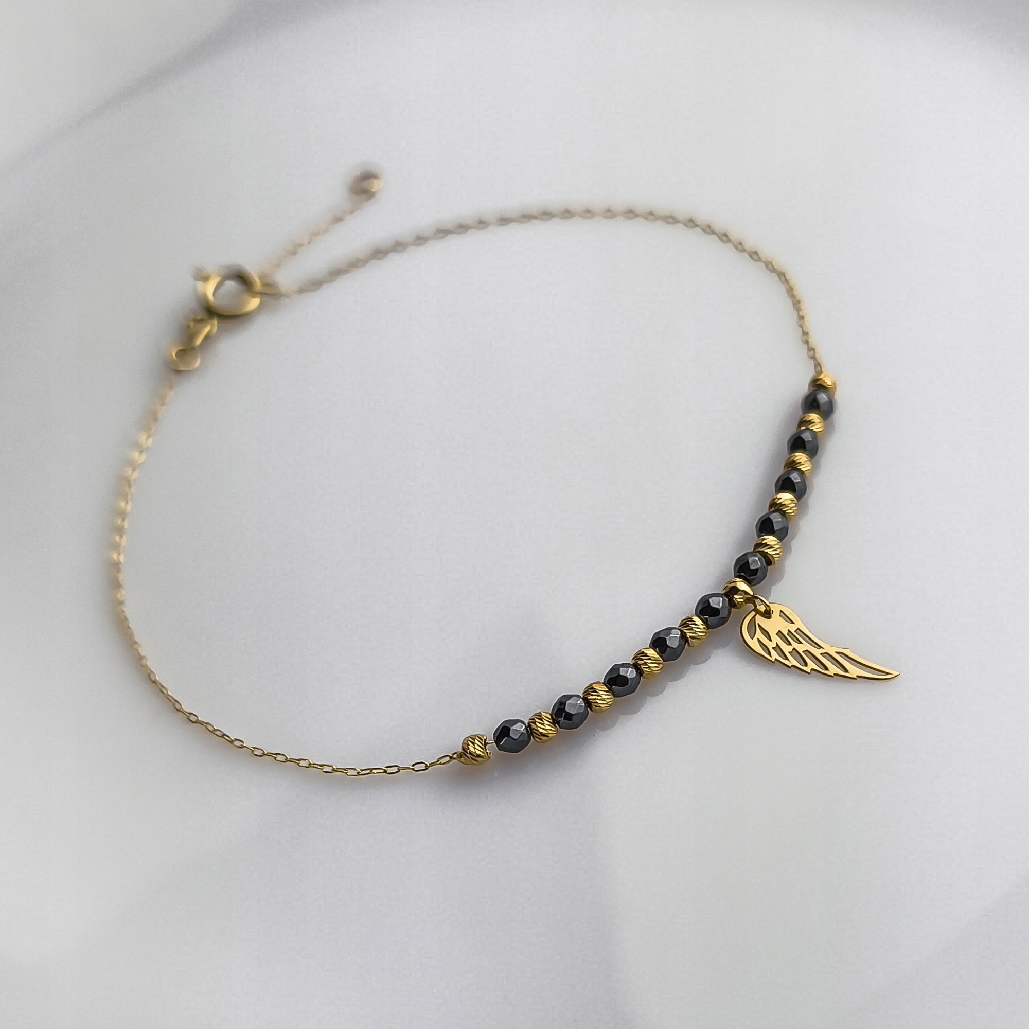 Zlatý náramek celebrity Křídlo p.585