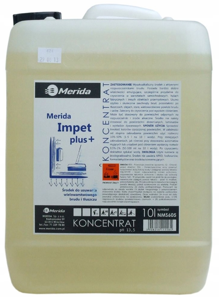 

Środek Do Brudu I Tłuszczu Merida Impet 10L NMS605