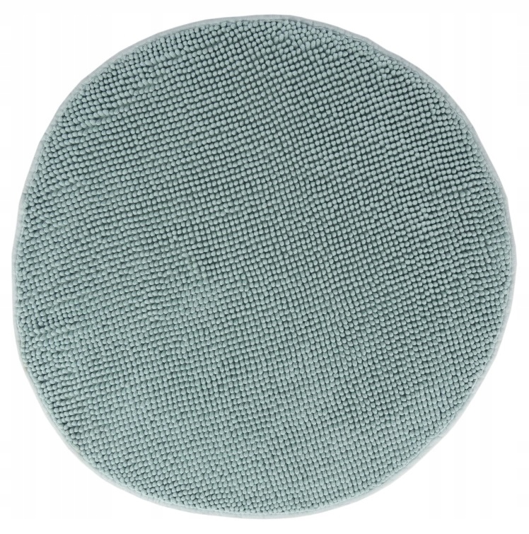 

Fringe Dywanik Łazienkowy okrągły 80 cm Jasno Nieb