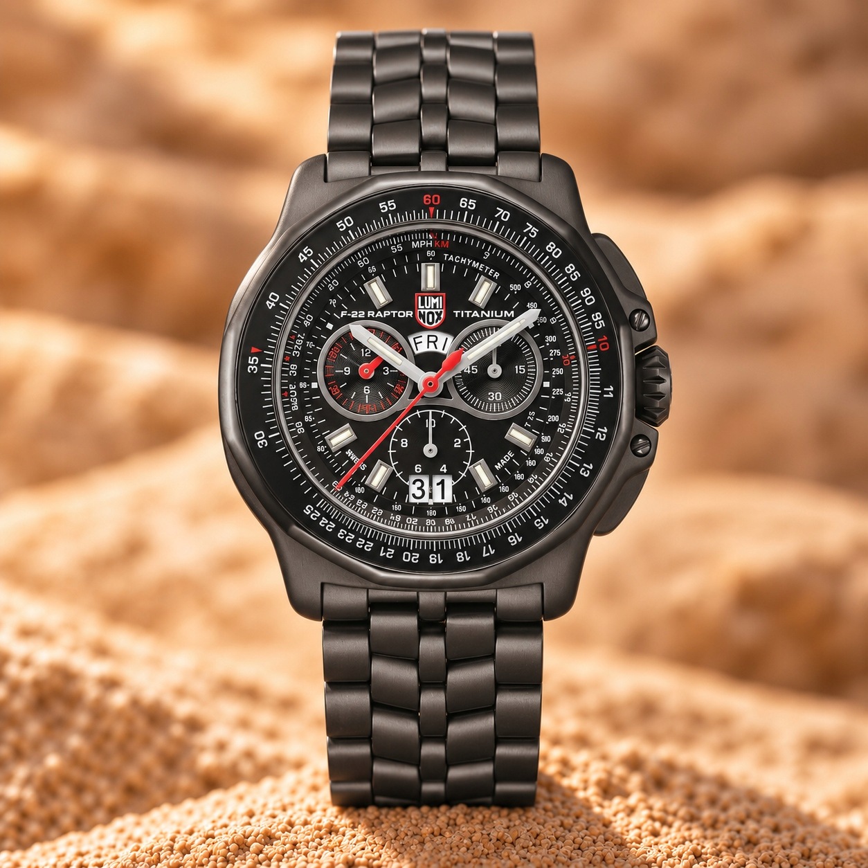 Luminox F-22 Raptor Titanium Chrono XA.9272