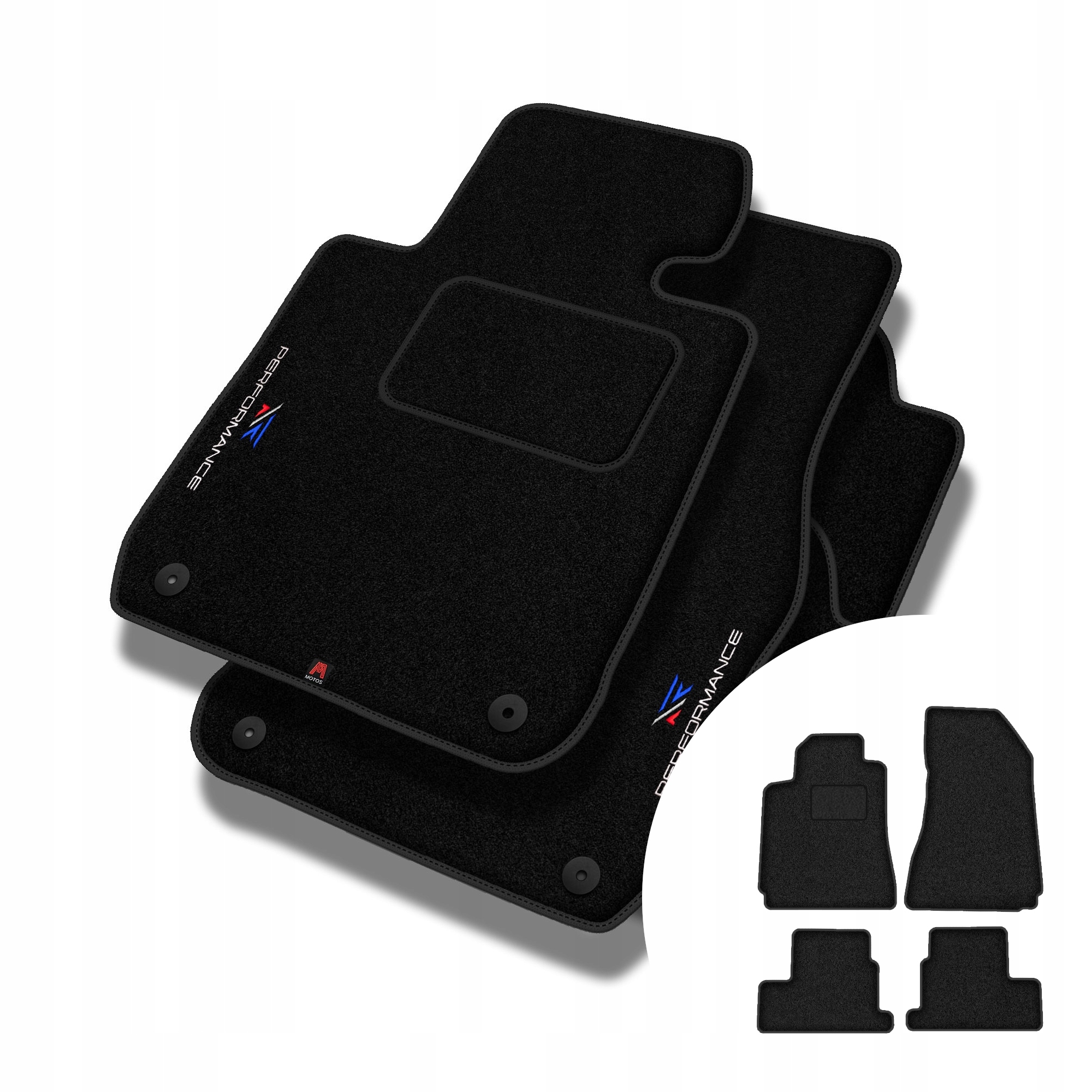 Velurové koberce Performance pro Alfa Romeo Brera 2006-2010