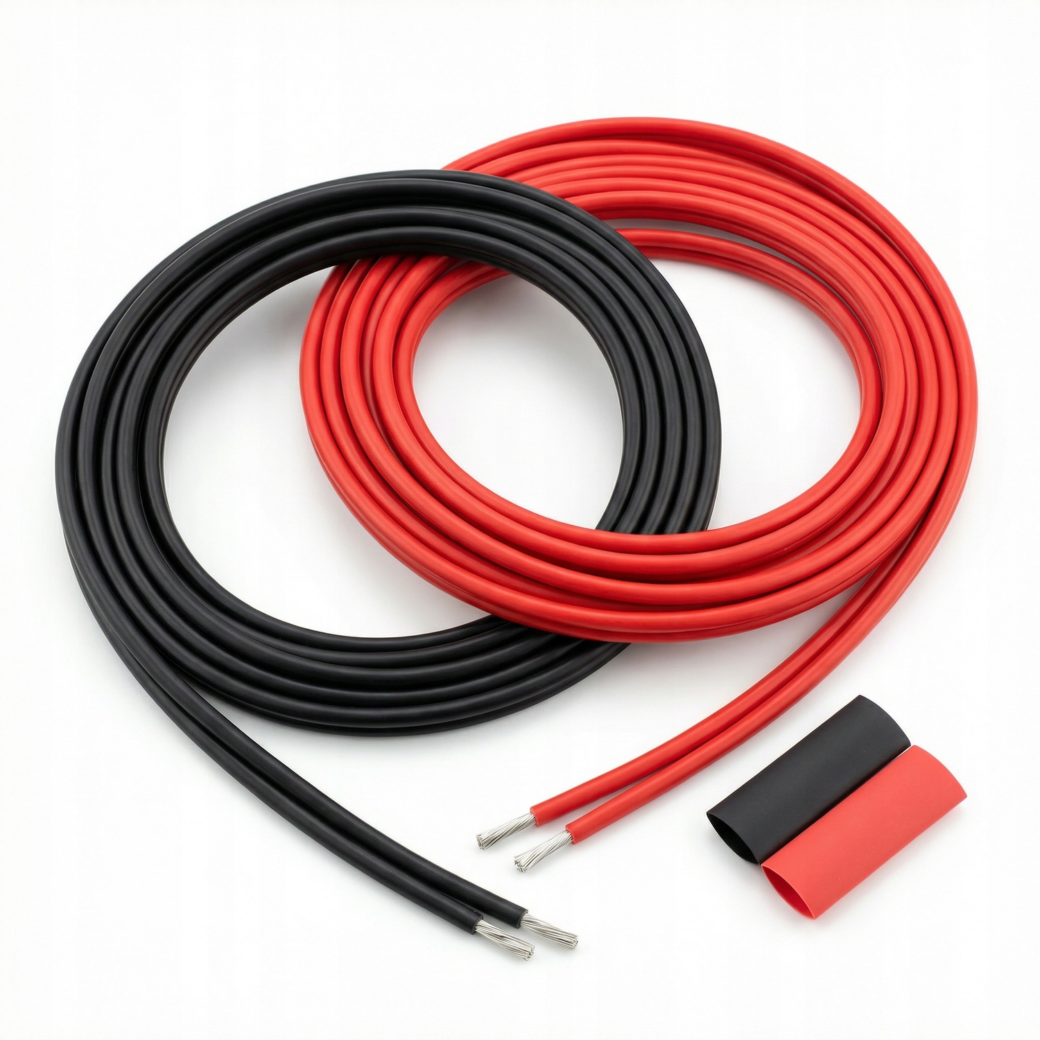Silikonové kabely 10AWG odolné vůči Uv záření, měděný drát 5 m